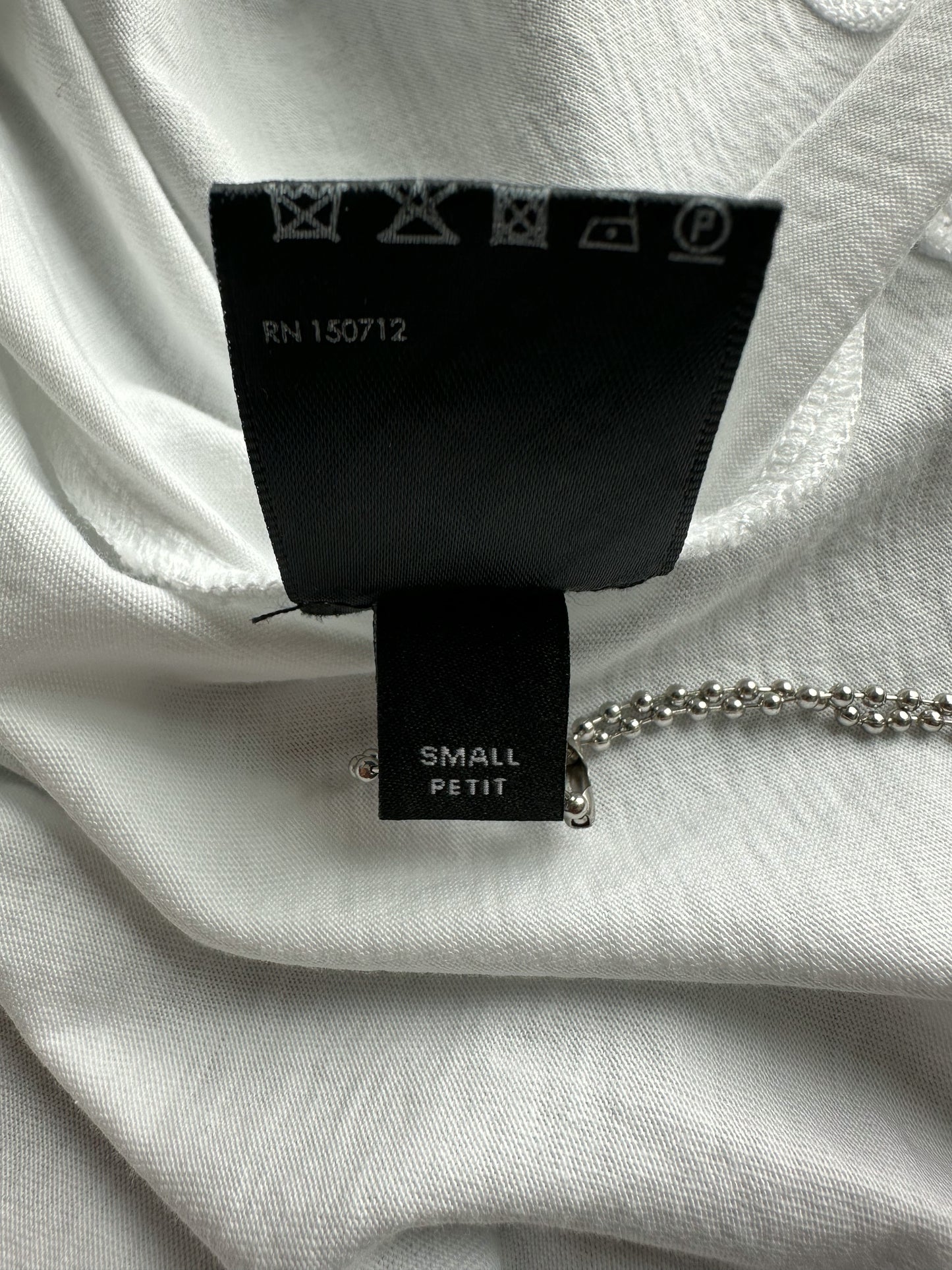 Amiri White & Black Core Logo T-Shirt