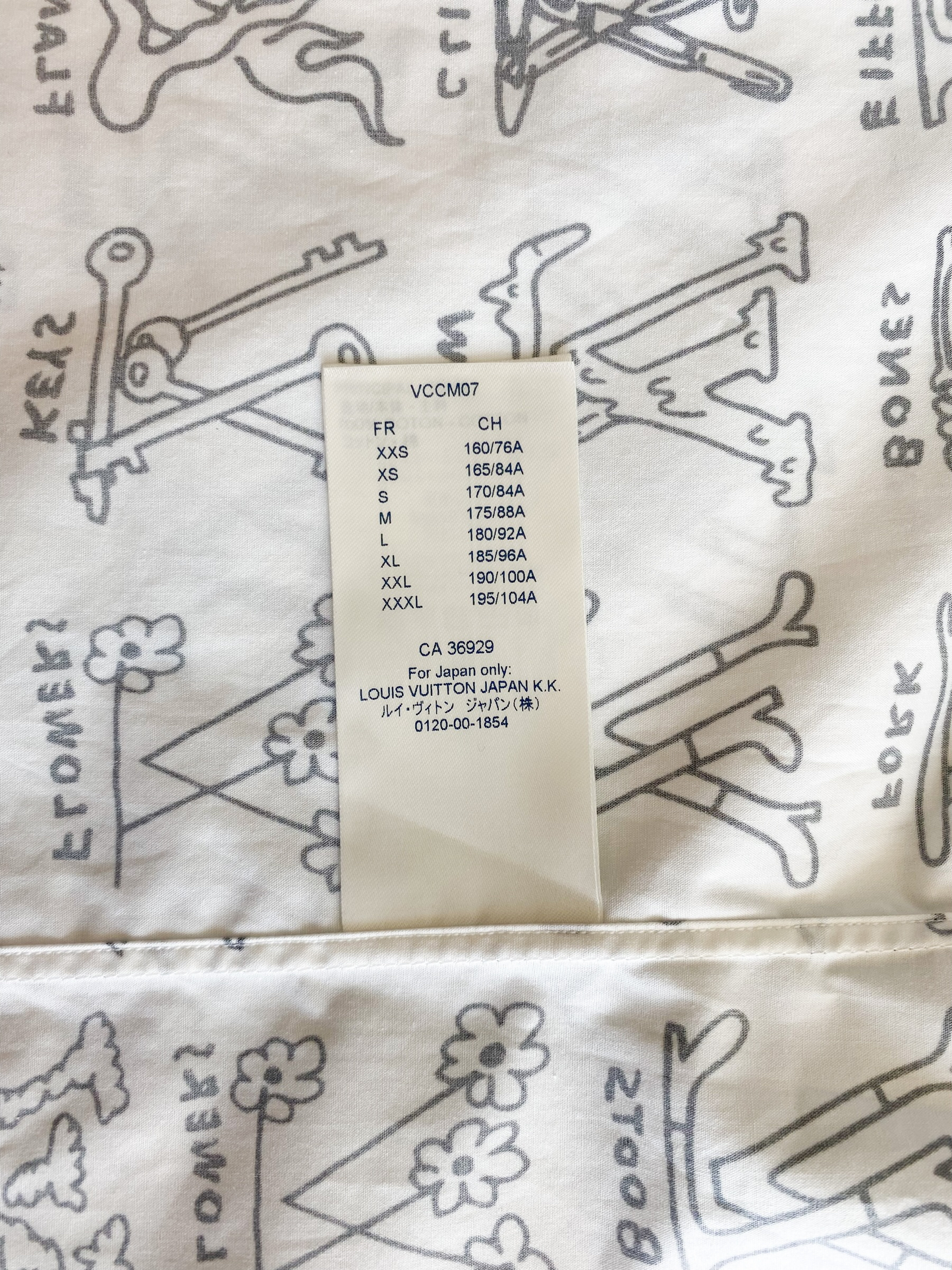 Louis Vuitton Cartoon Monogram Button Up Shirt