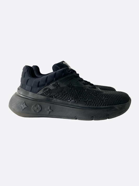 Louis Vuitton Black Show Up Sneaker