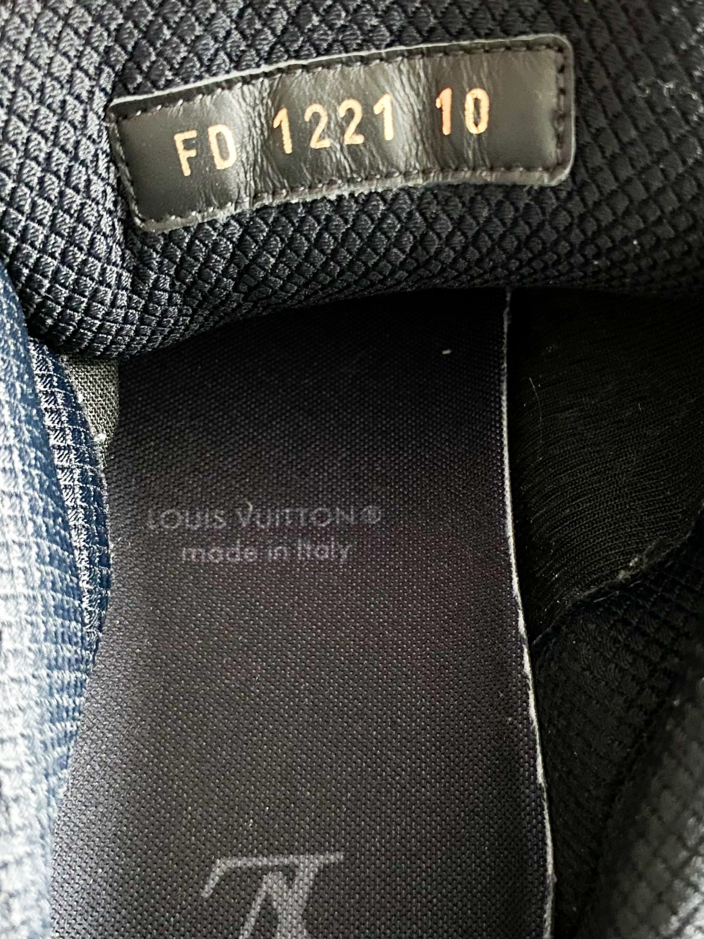 Louis Vuitton Black Show Up Sneaker