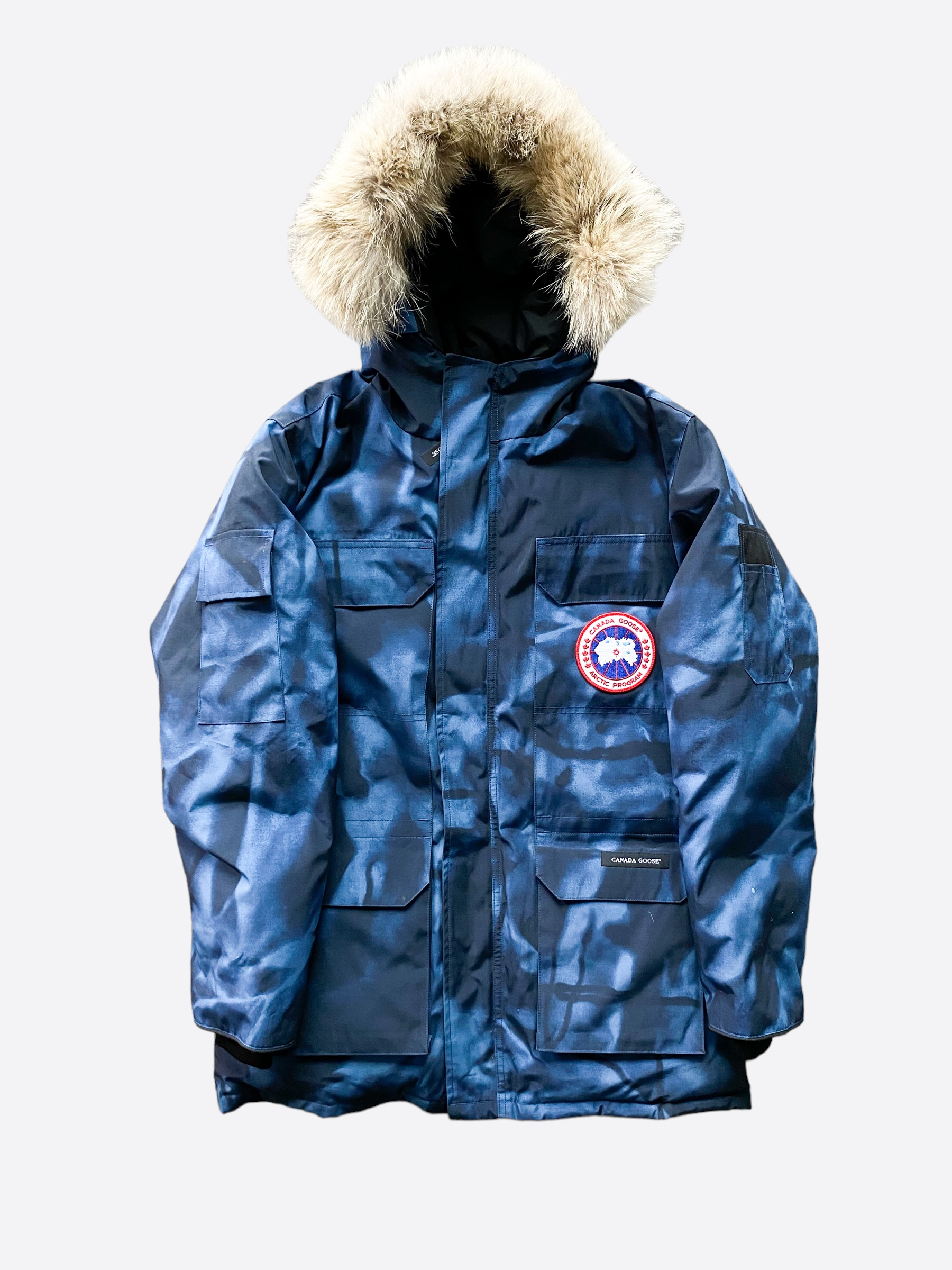 Canada goose blue abstract top camo