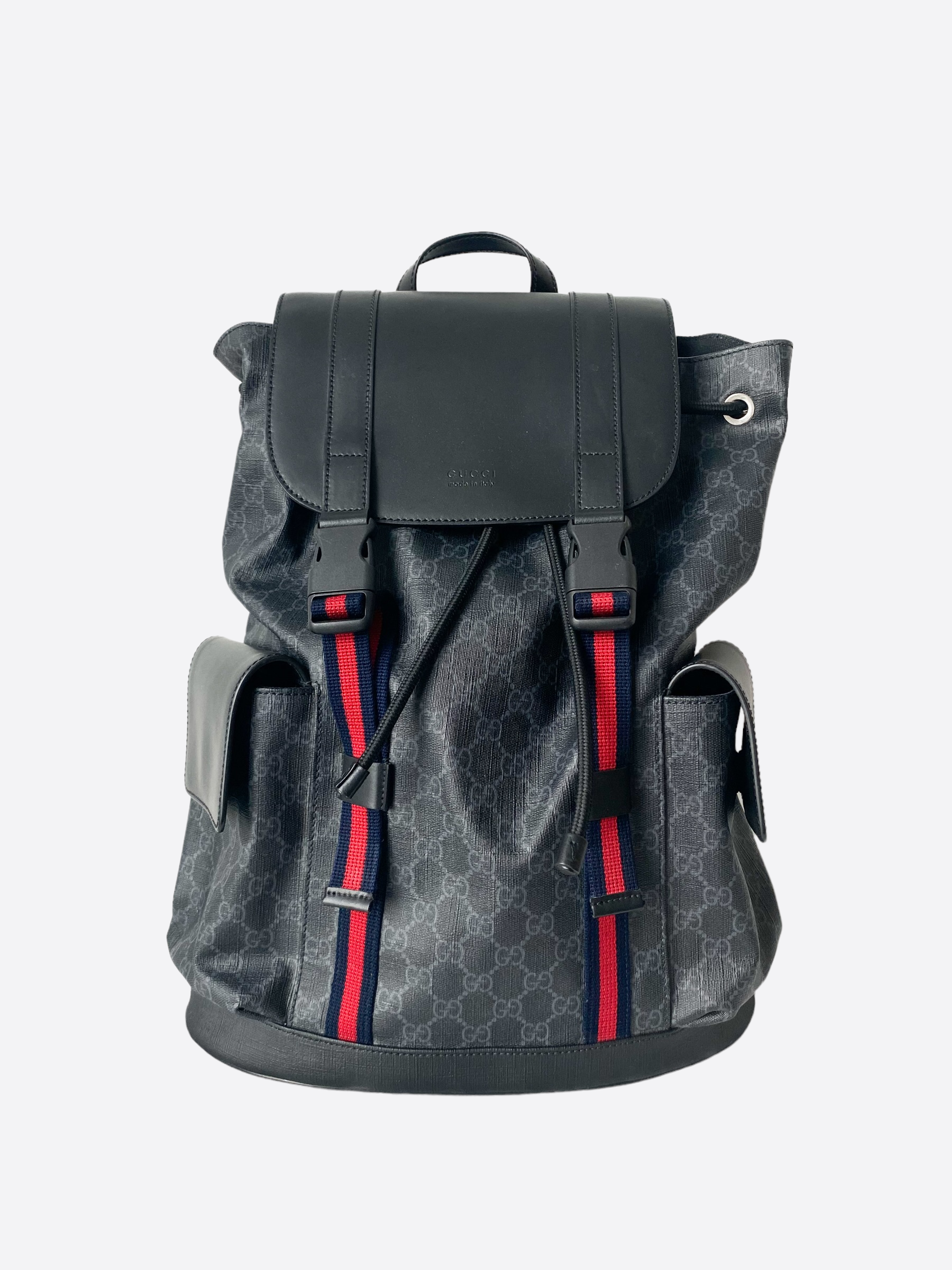 Gucci Black Supreme GG Monogram Mini Backpack – Savonches