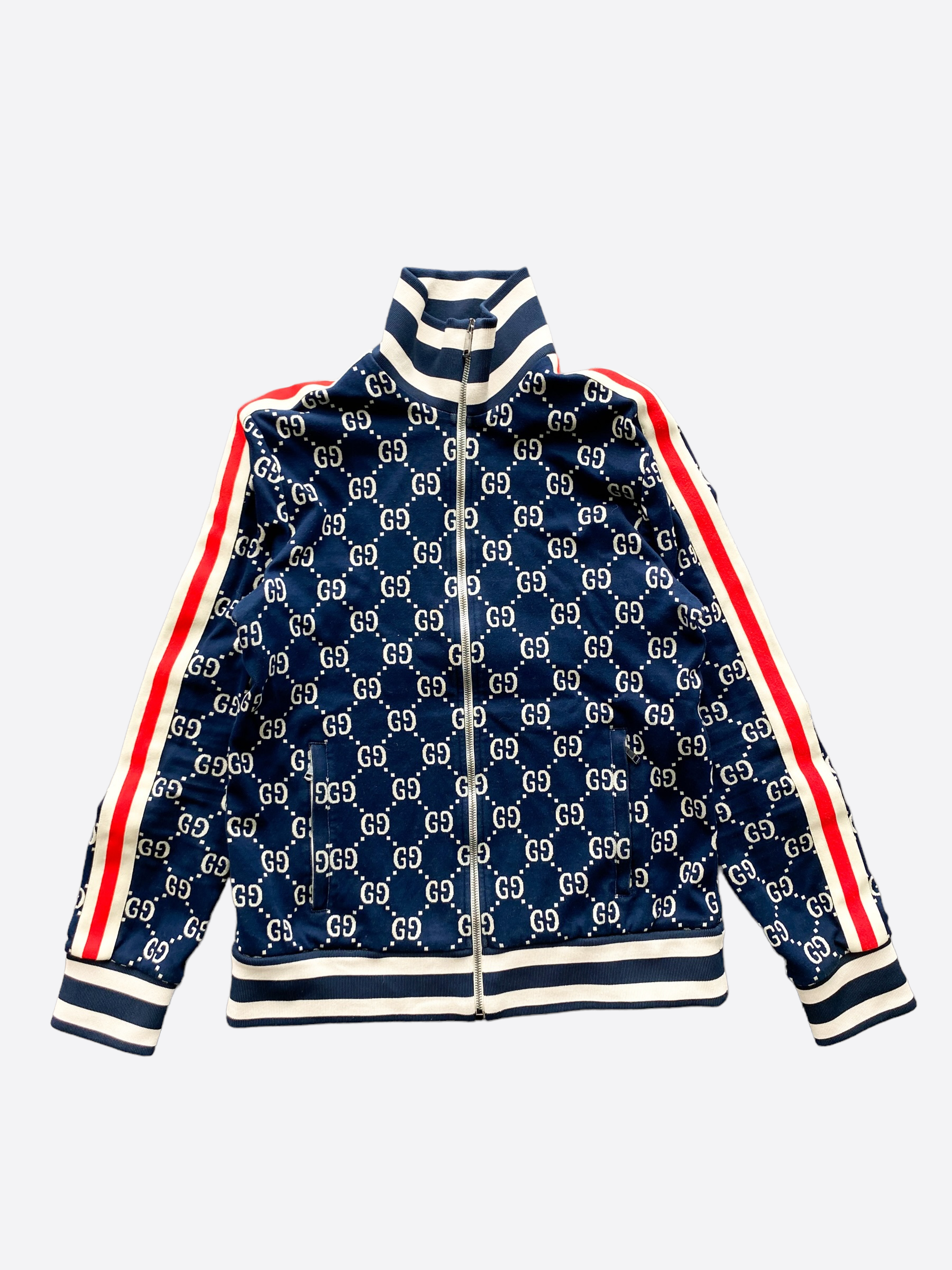 Gucci jacquard top cotton jacket
