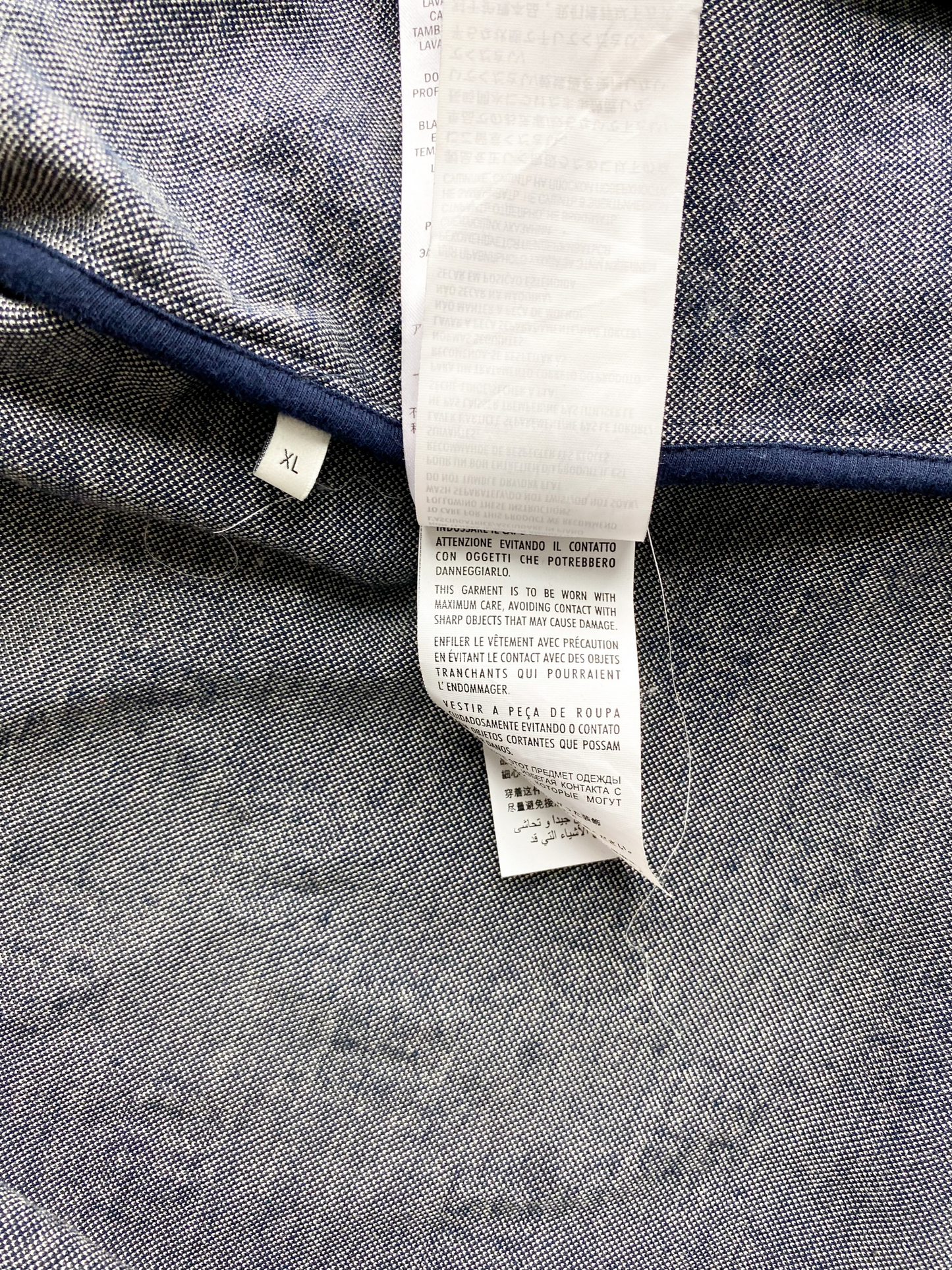 Gucci Blue Monogram Jacquard Track Jacket