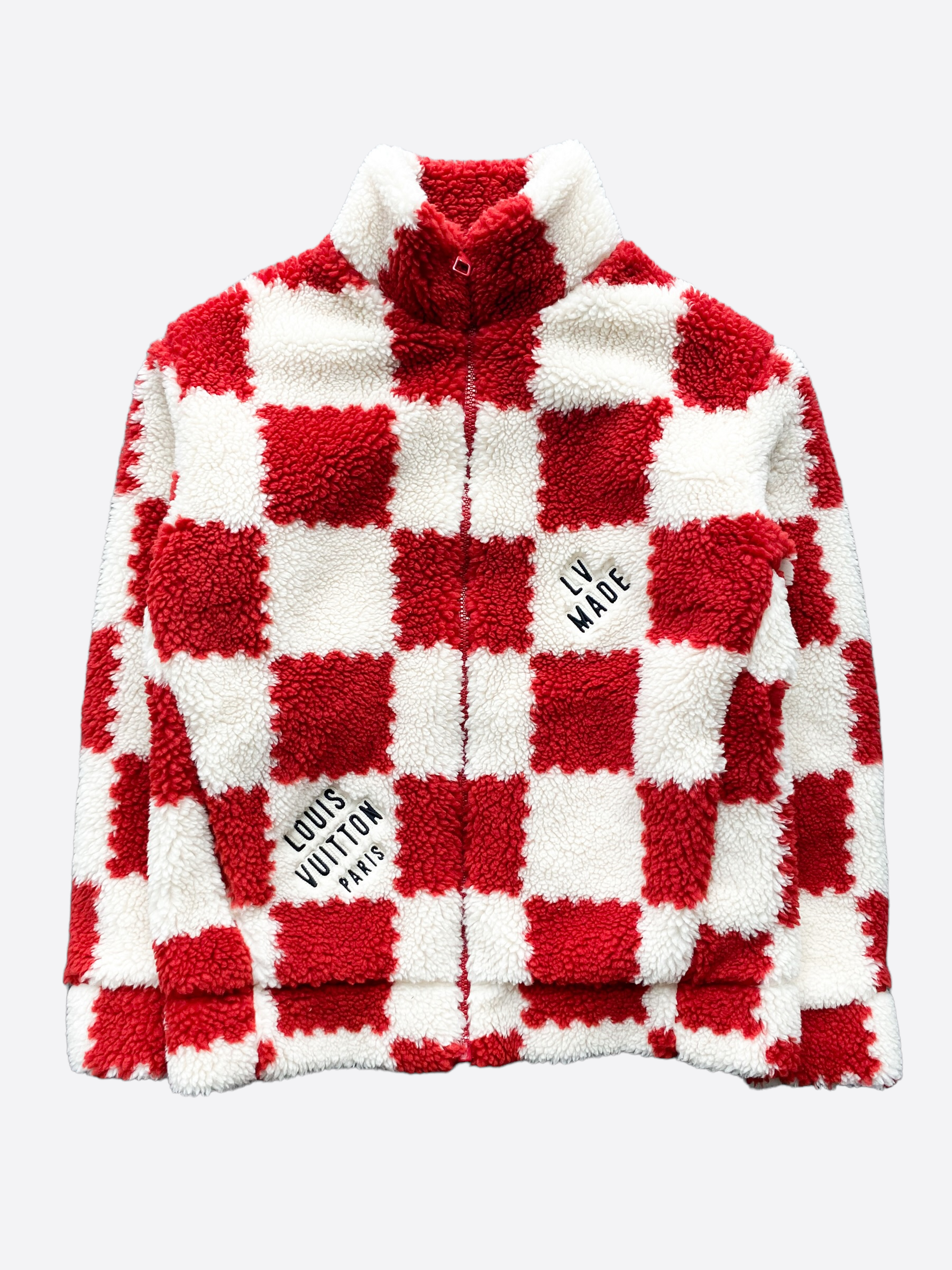 Louis vuitton 2025 jacket red