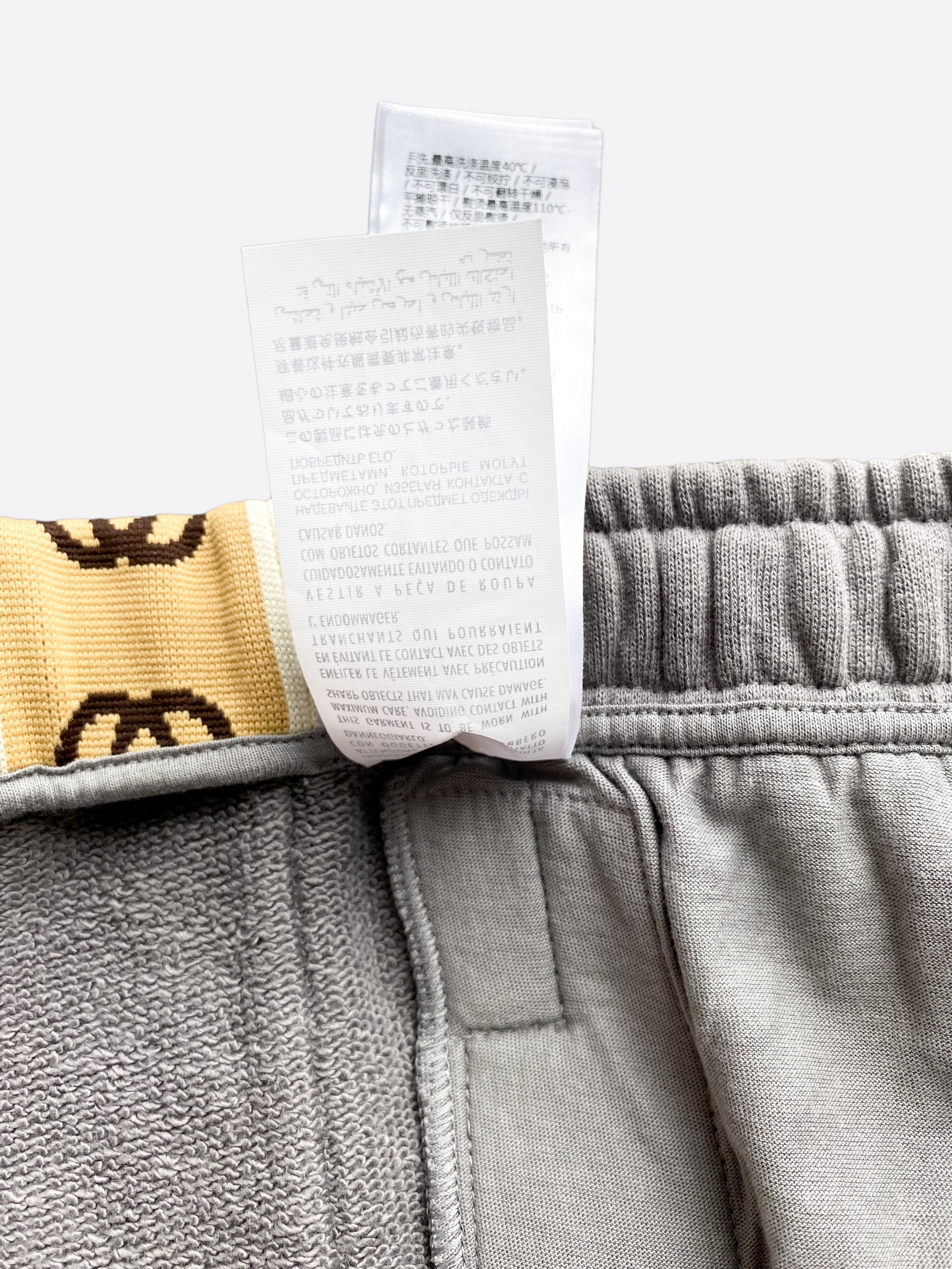 Gucci Grey GG Striped Sweatpants