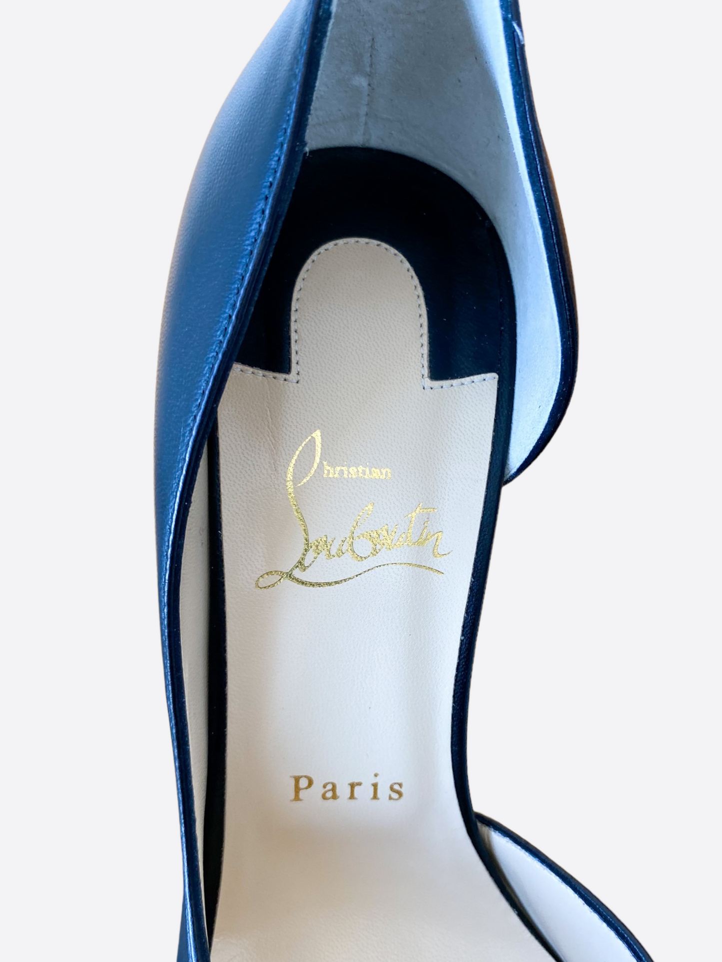 Christian Louboutin Black Iriza pumps