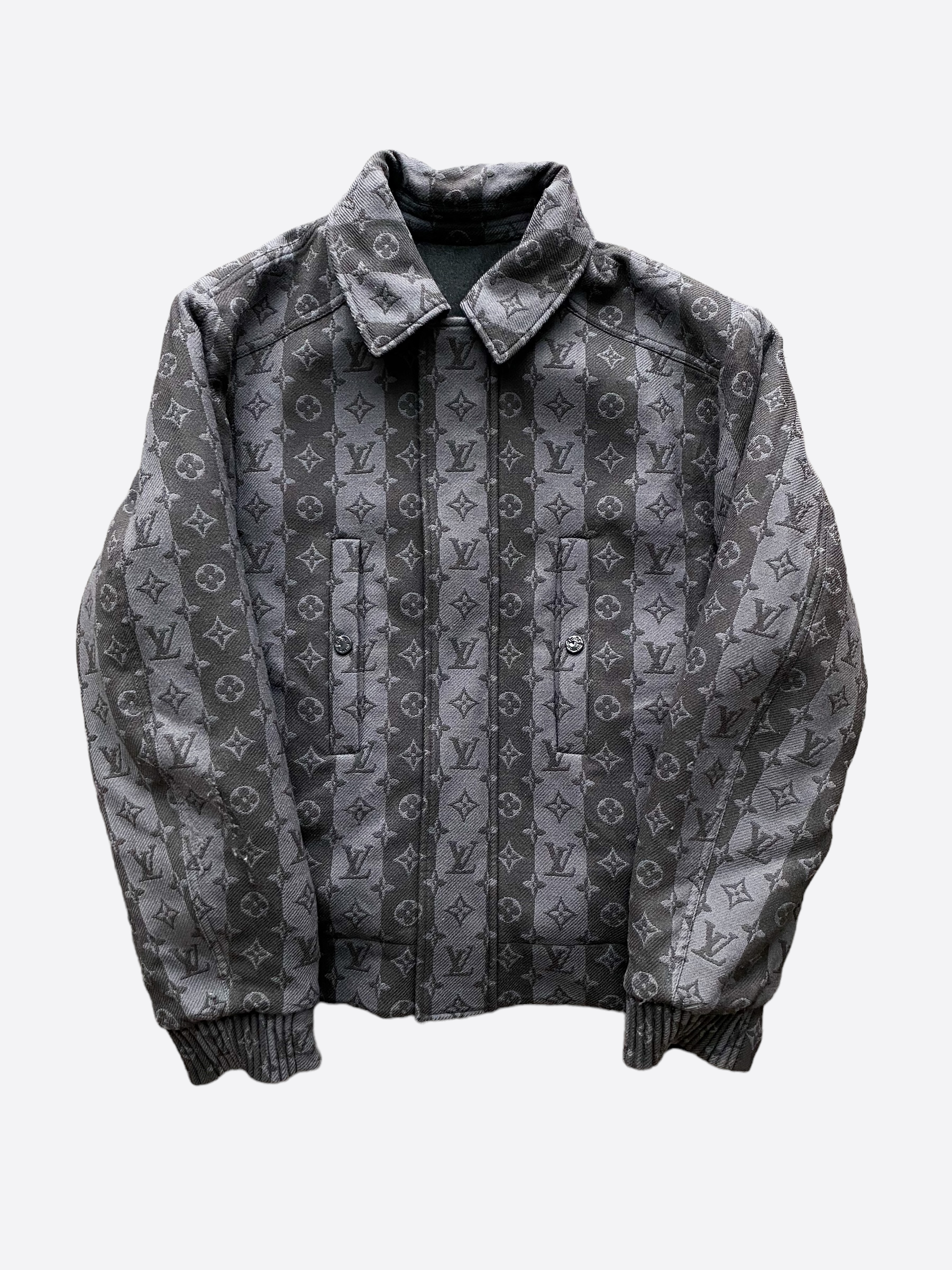 Louis Vuitton Reversible Windbreaker - Grey Outerwear, Clothing
