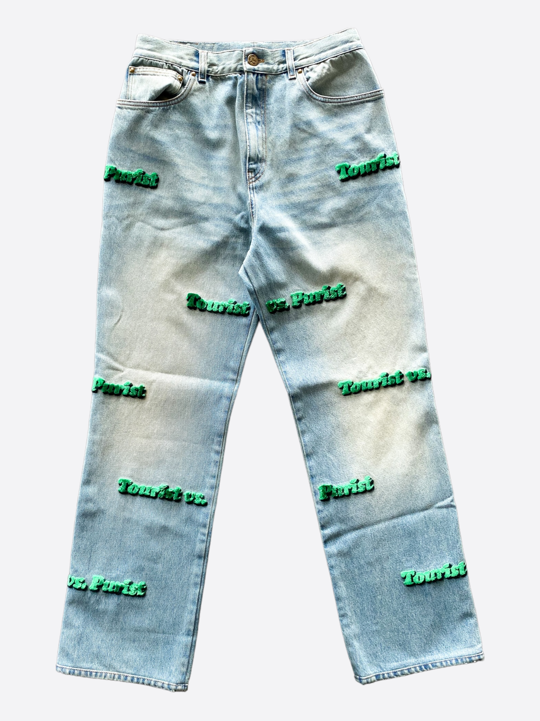 Louis Vuitton Baggy Tourist VS. Purist Tuffetage Jeans – Savonches