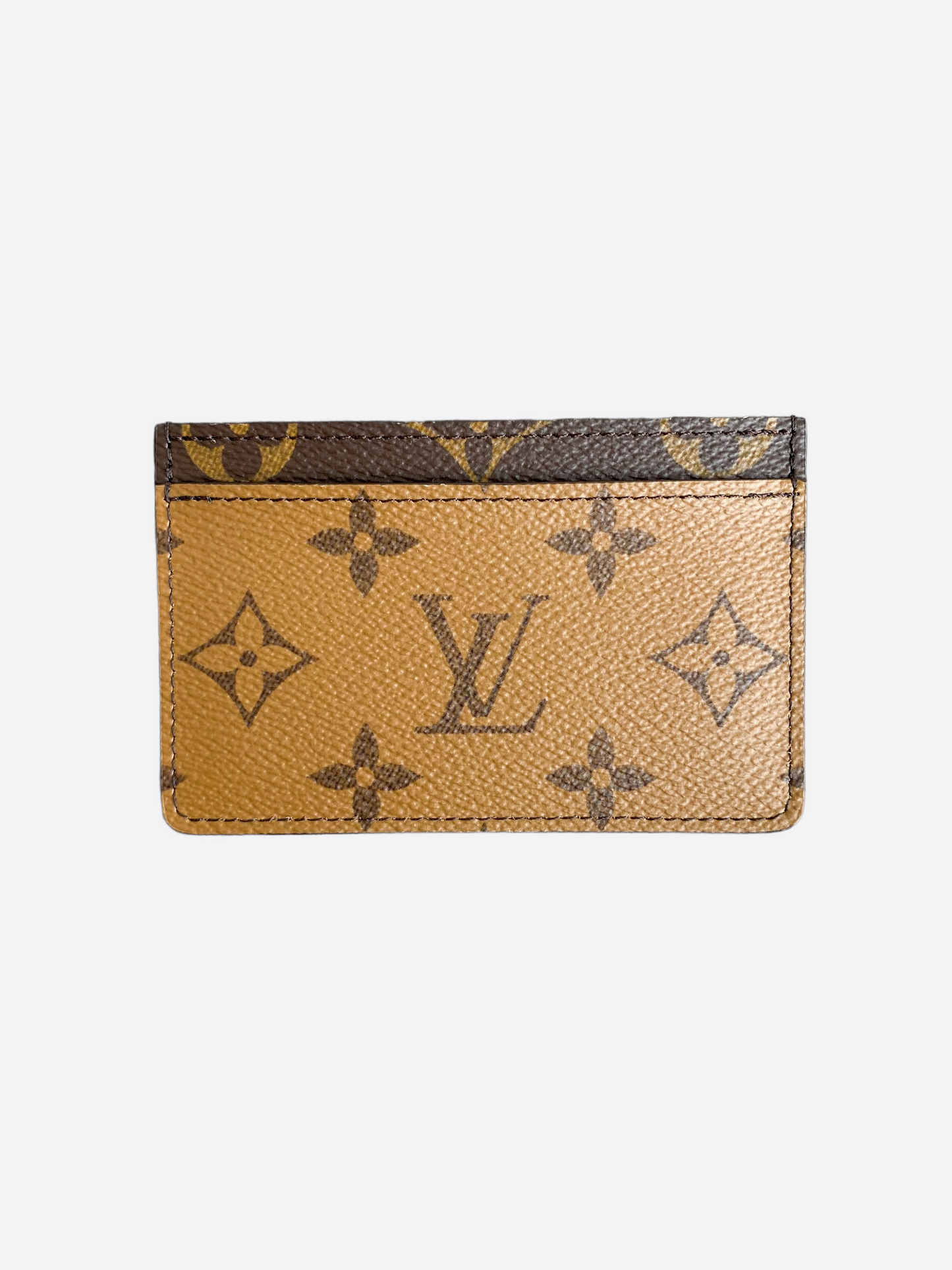 Louis Vuitton Brown Reverse Monogram Cardholder