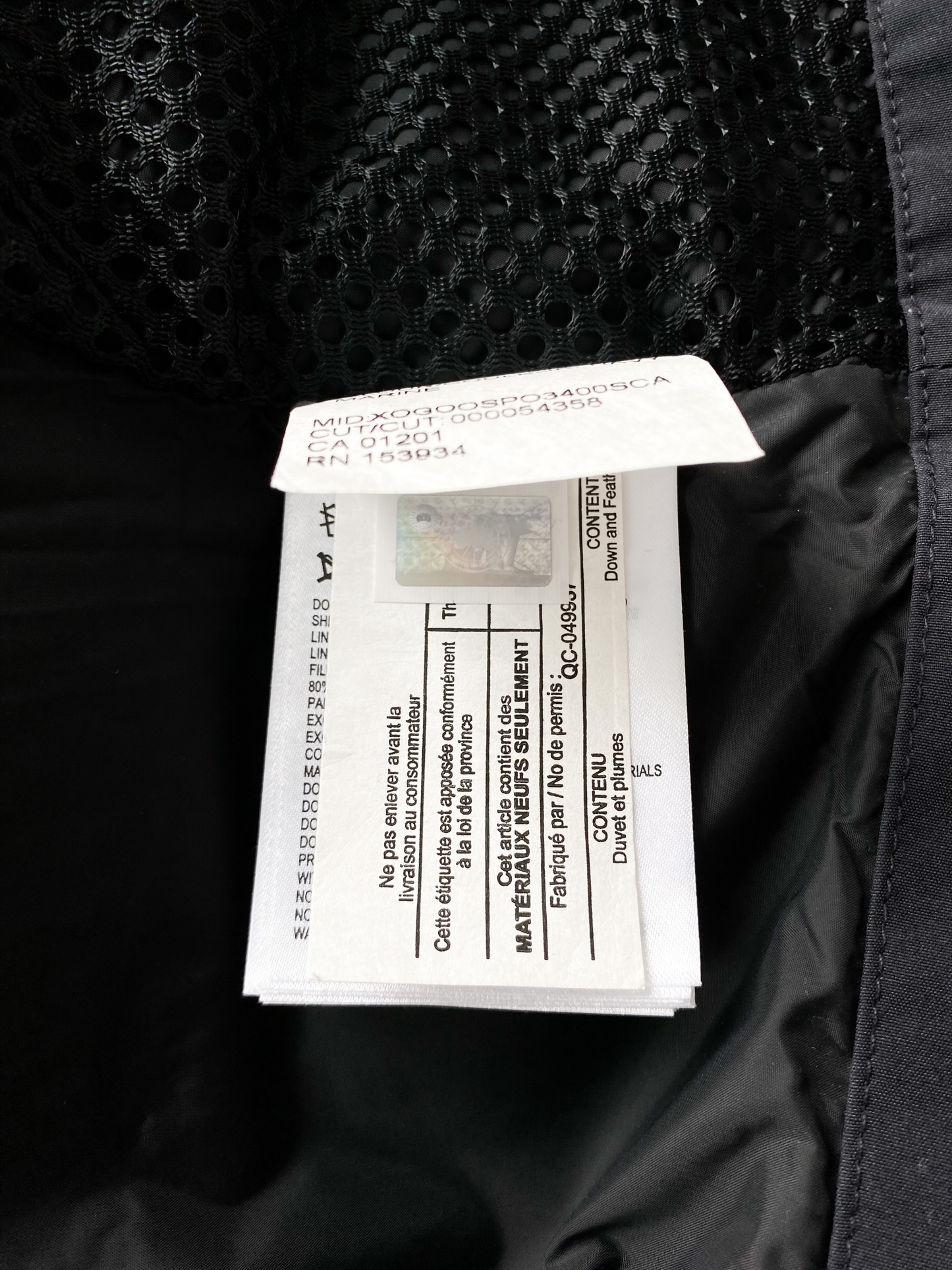 Canada Goose Navy Lyndale Black Label Women's Jacket