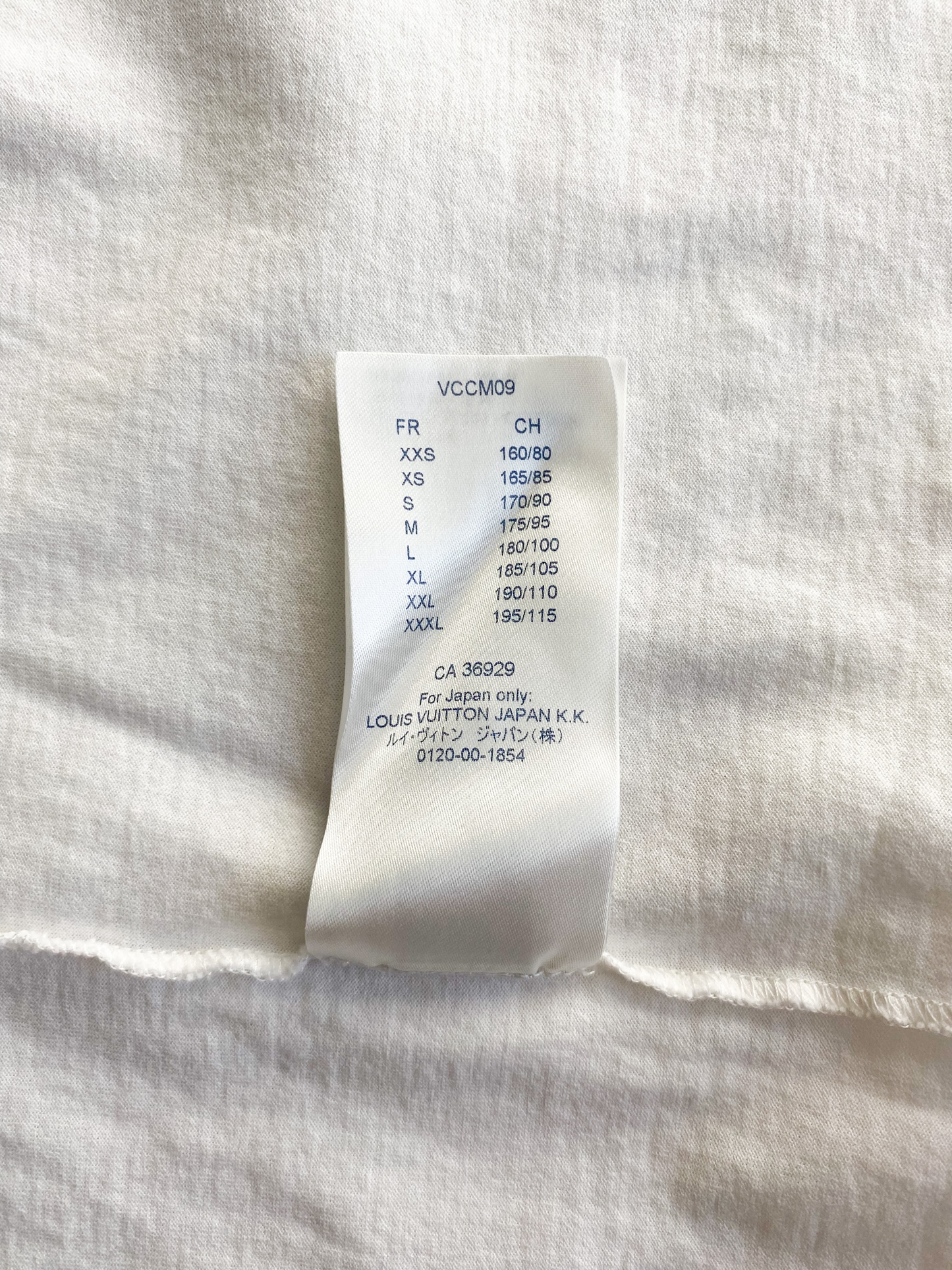 Louis Vuitton White Peace & Love Tee