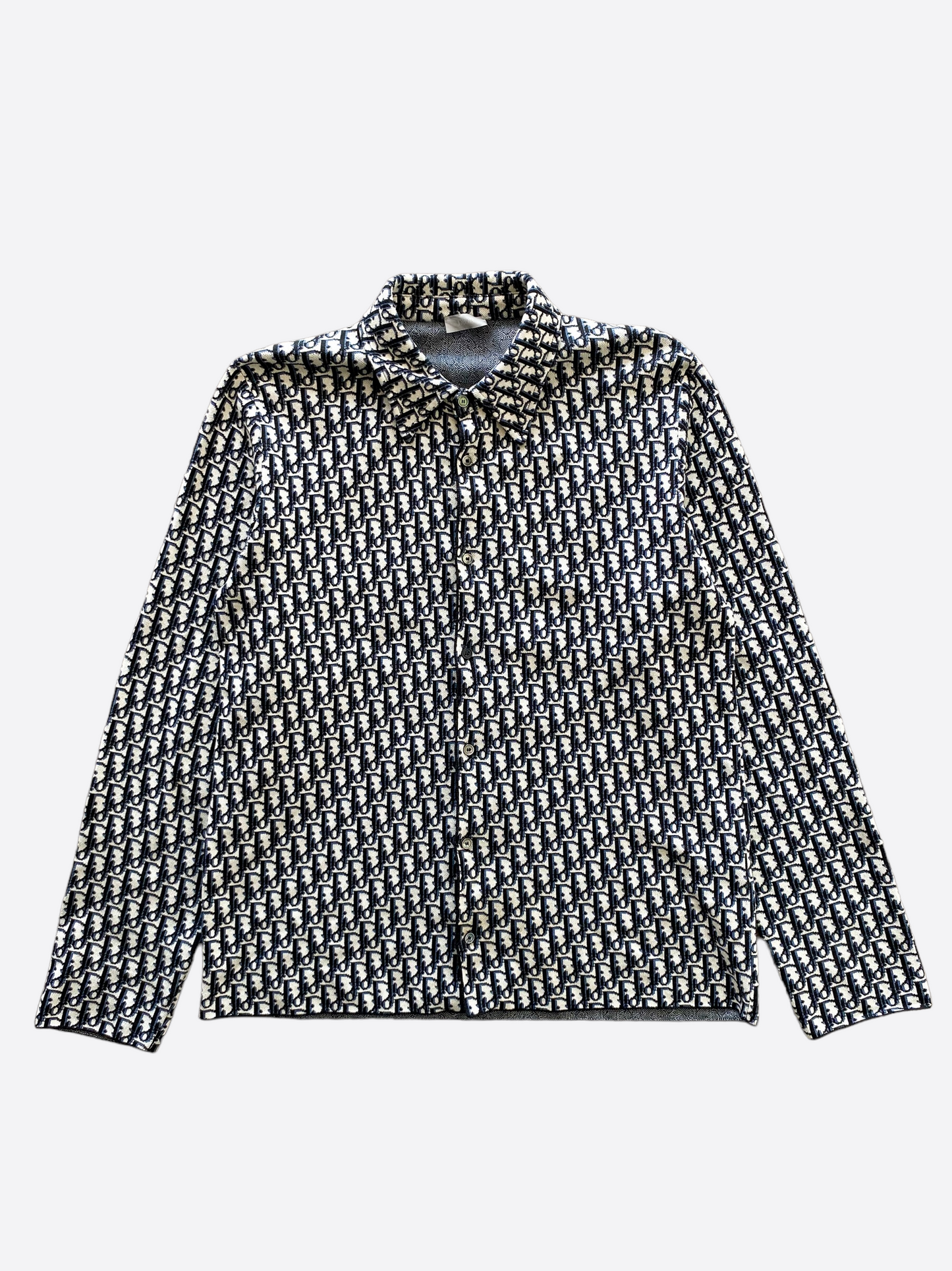 Dior Oblique Monogram Button Up Shirt