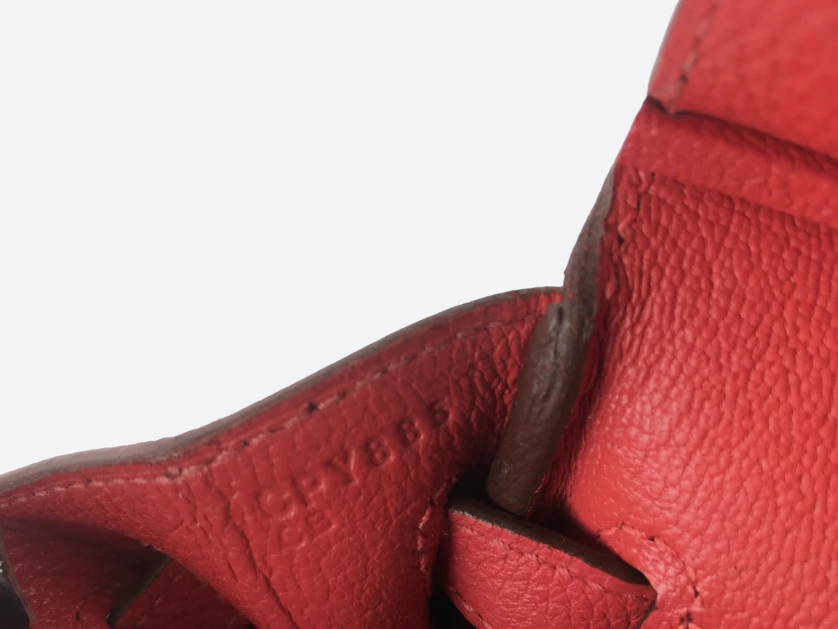 Hermès Rouge Pivoine Birkin 25