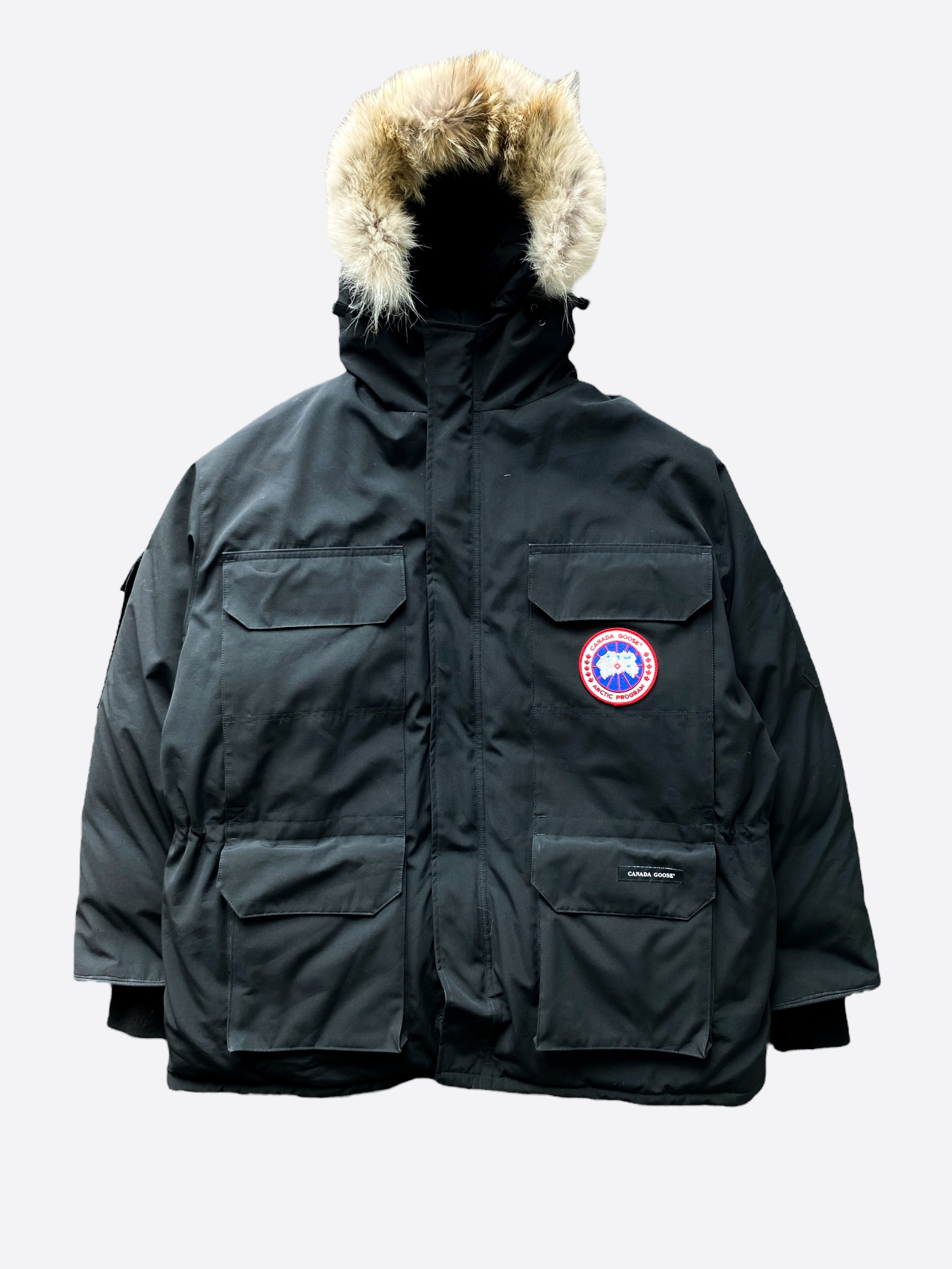 Canada goose coat mens black hotsell