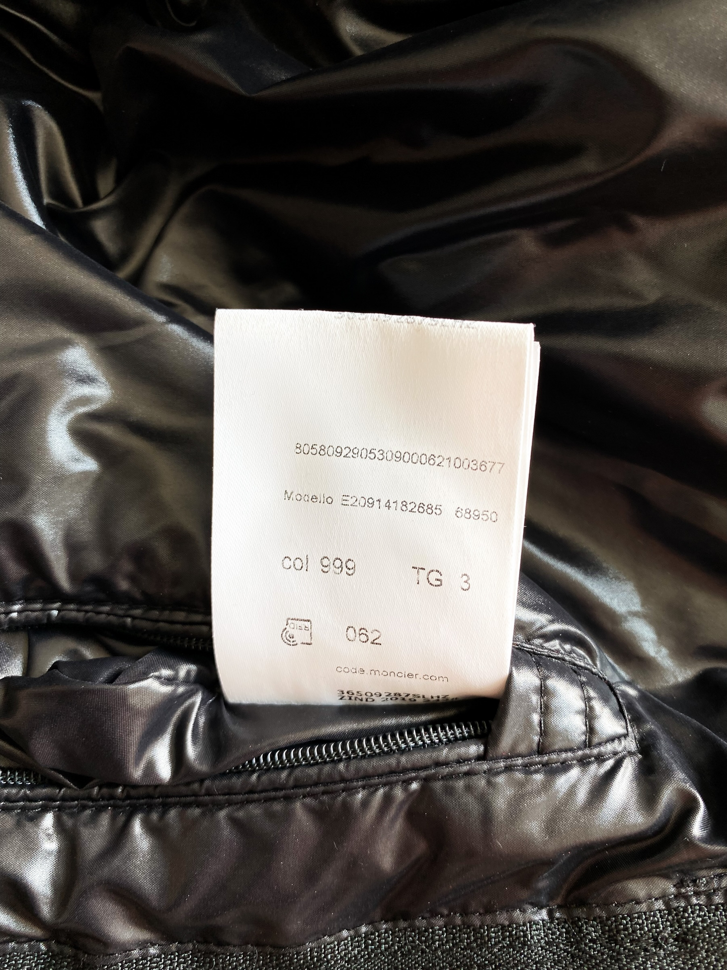 Moncler Black Bruel Men's Jacket