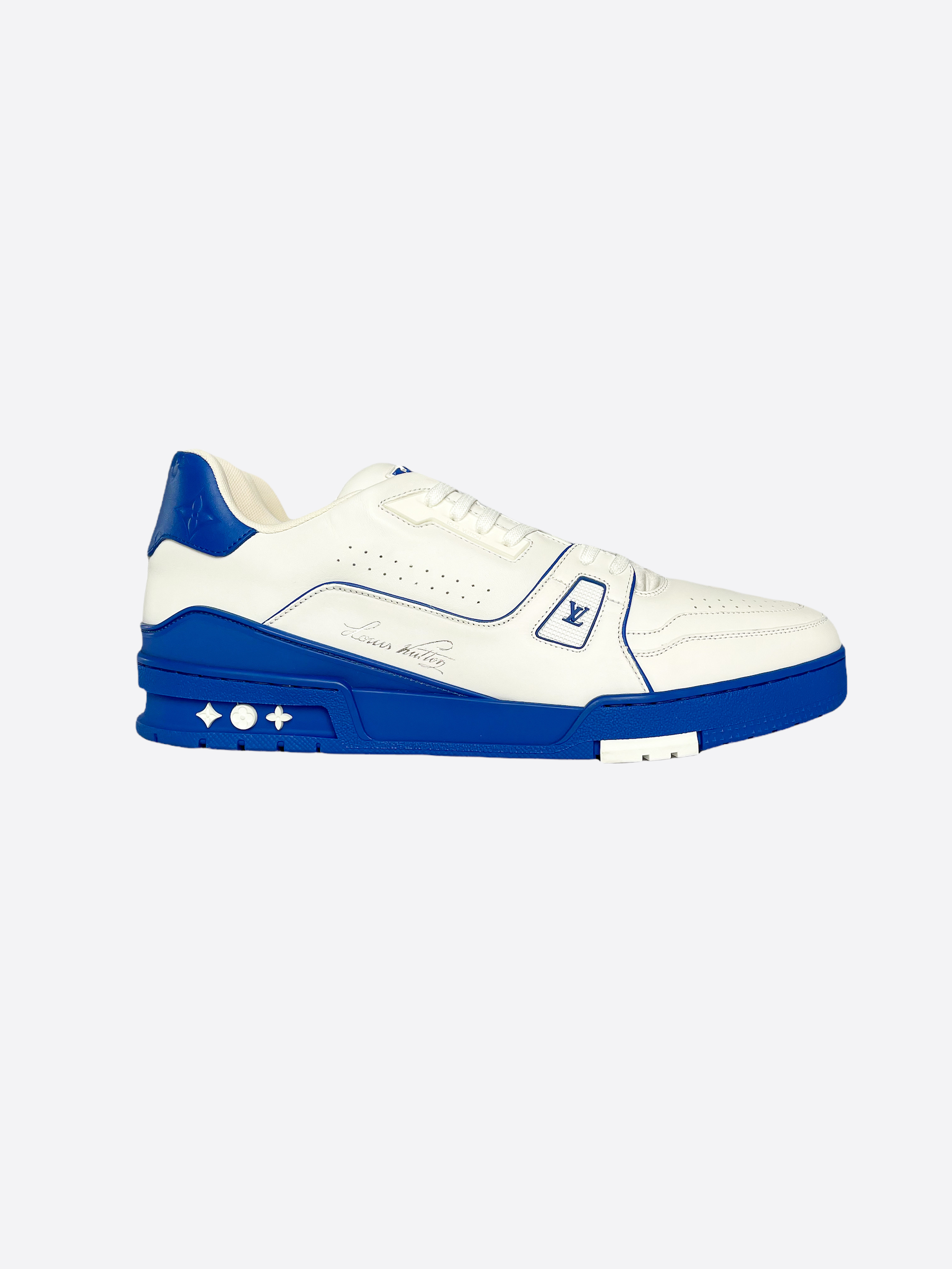 Louis Vuitton Blue Transparent Trainers – Savonches