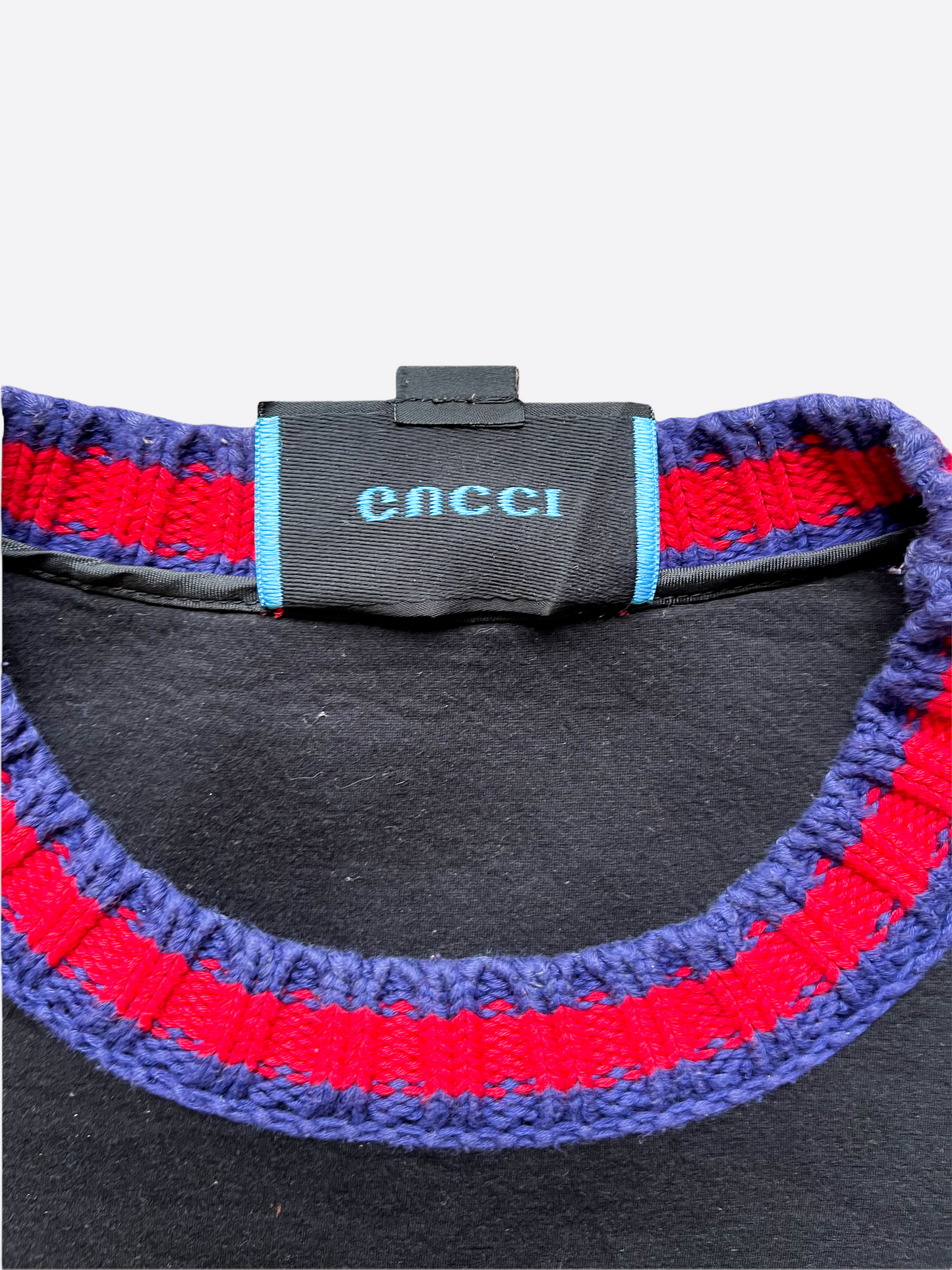 Gucci Ghost Diamond Logo Neoprene Sweater