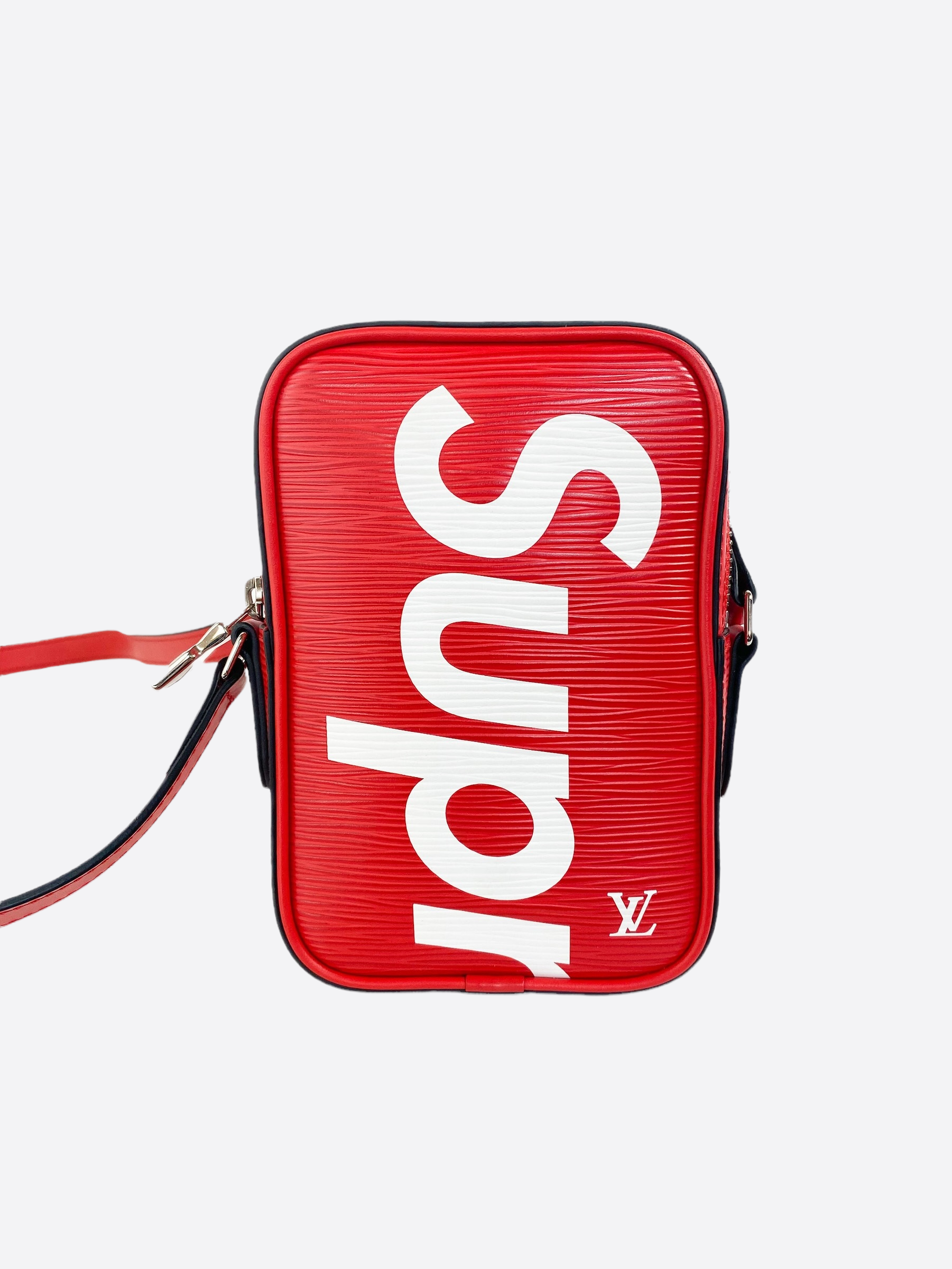 Supreme x Louis Vuitton Red Danube EPI PM – Savonches