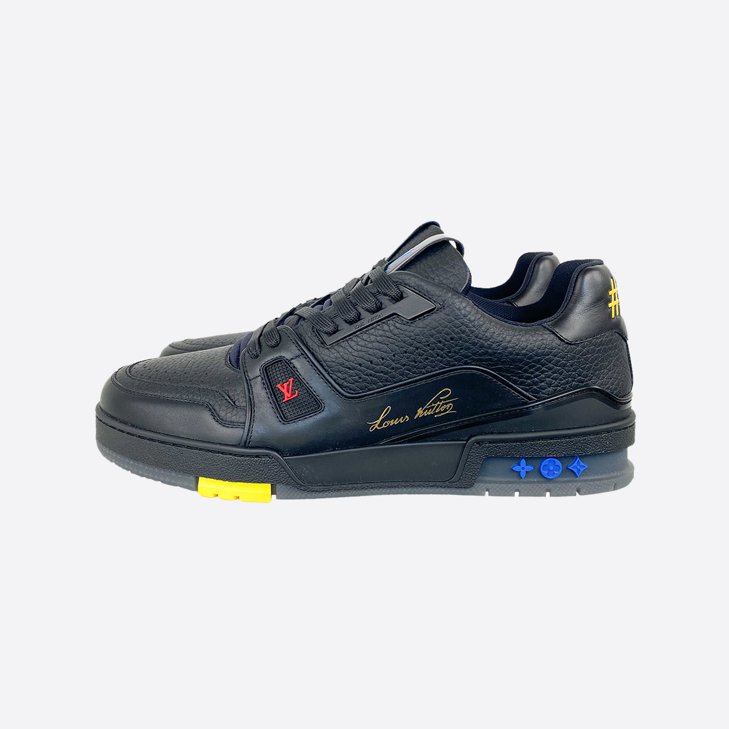 Louis Vuitton Black Signature Trainer