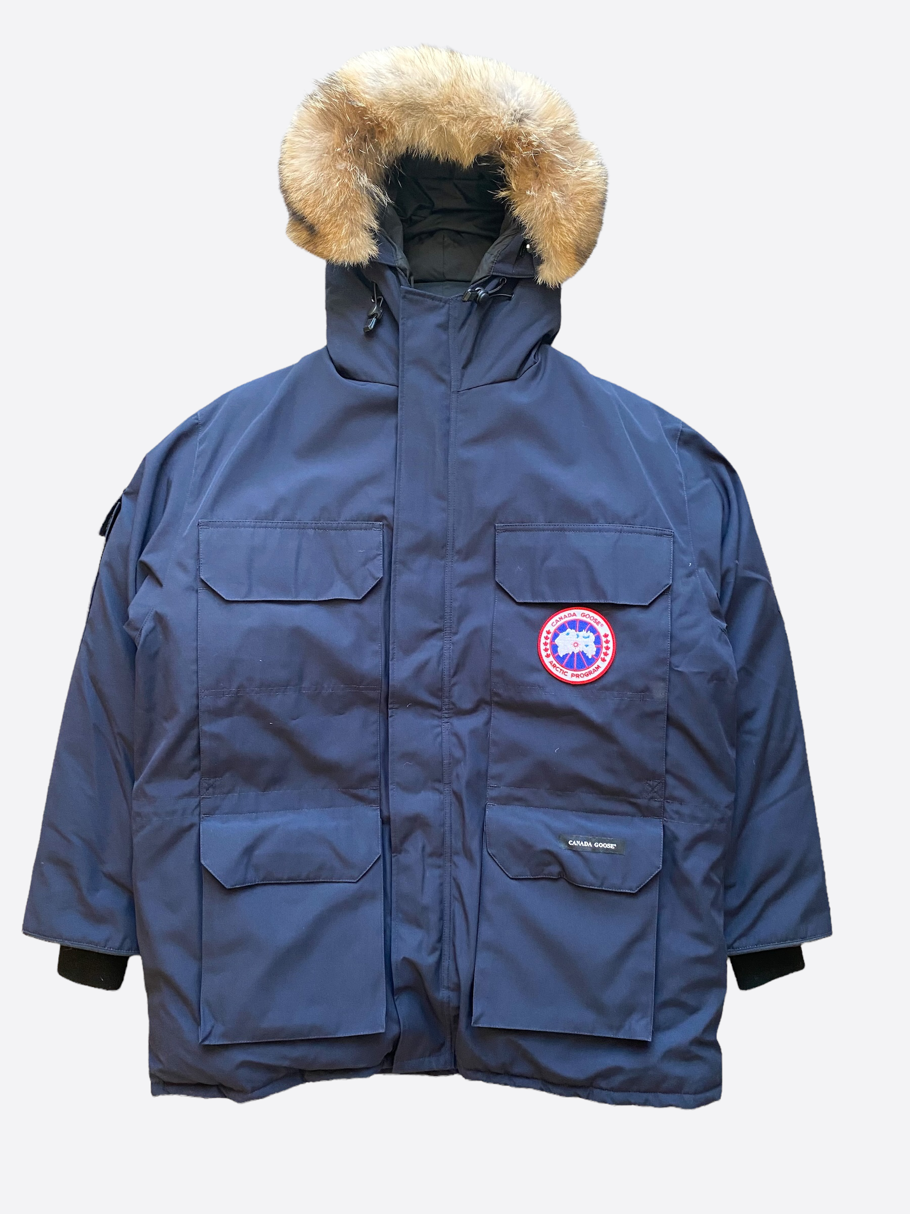 Canada goose expedition parka hotsell navy men's