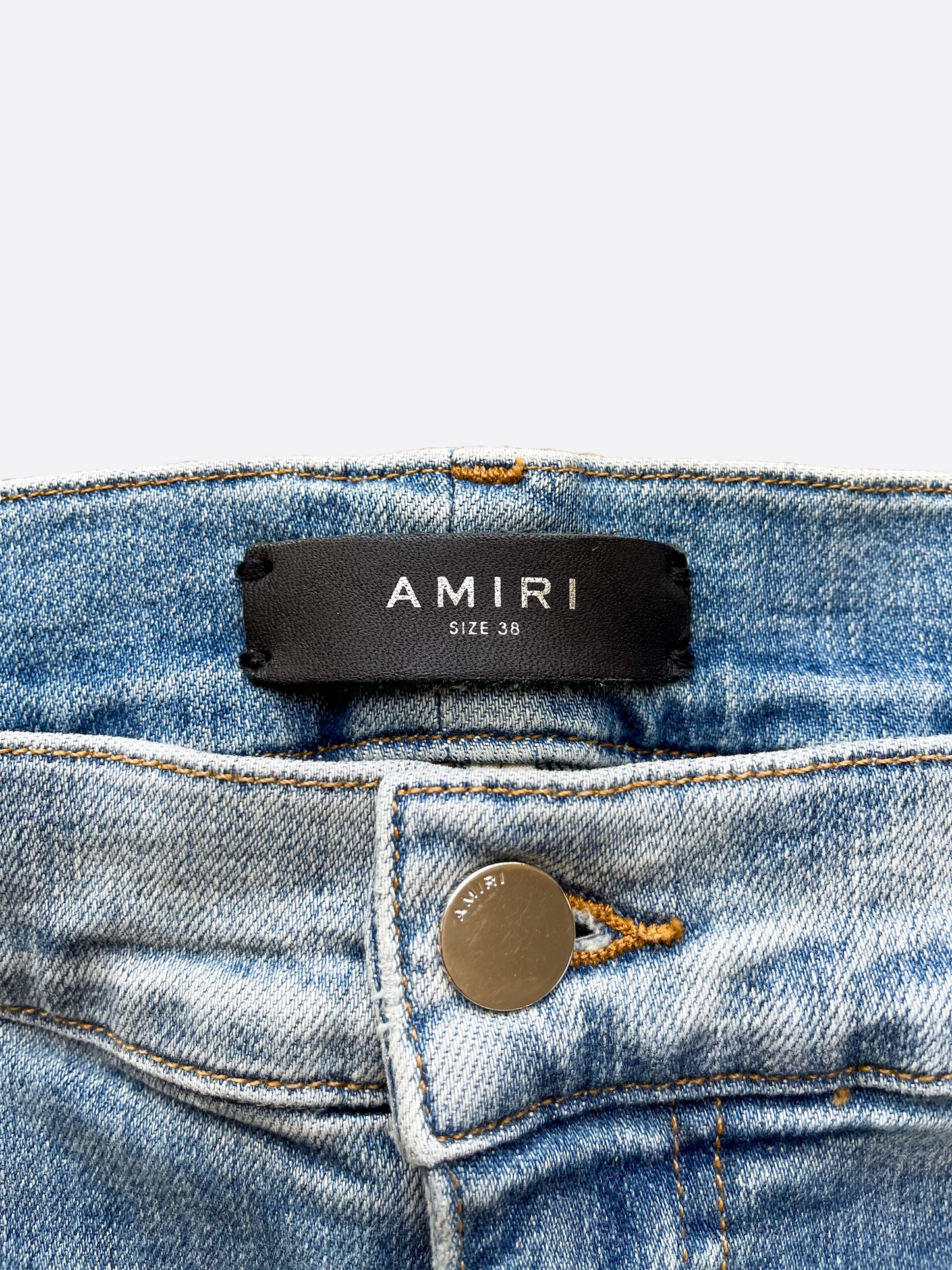 Amiri Indigo Stack Jeans