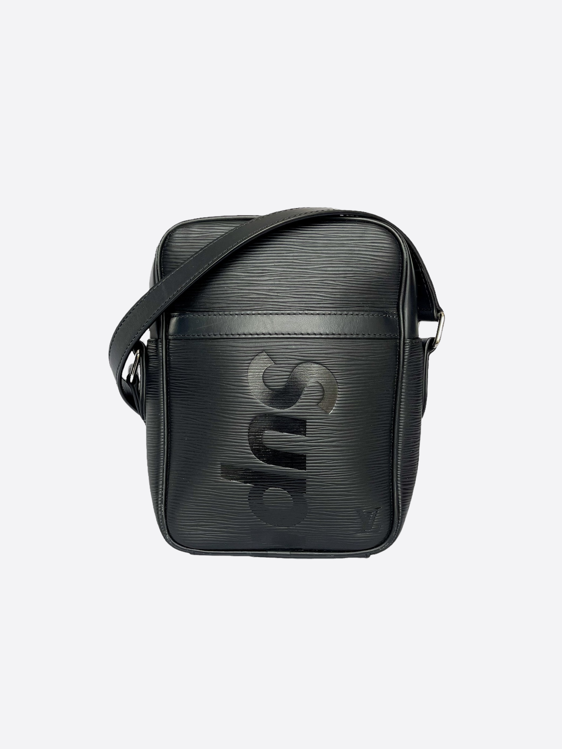 Louis Vuitton Supreme Black EPI Danube Savonches