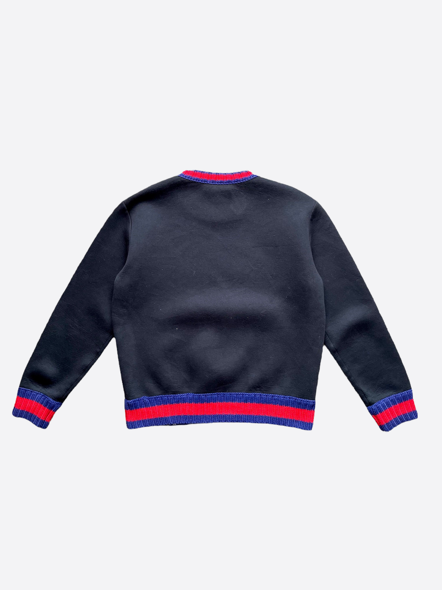 Gucci Ghost Diamond Logo Neoprene Sweater