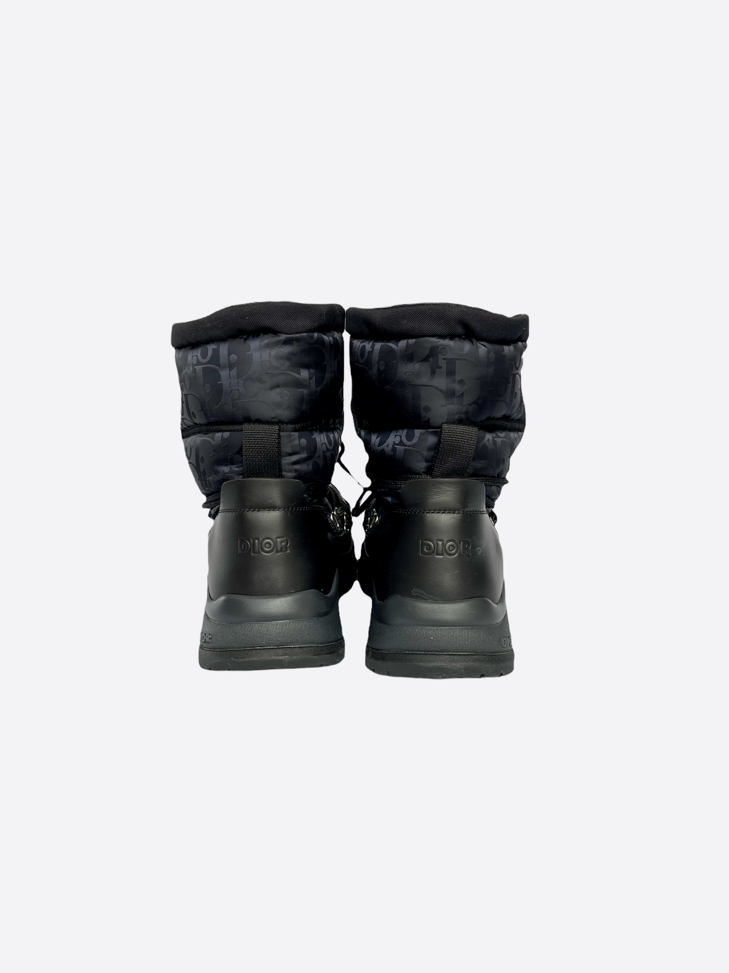Dior Oblique Laced Snow Boots