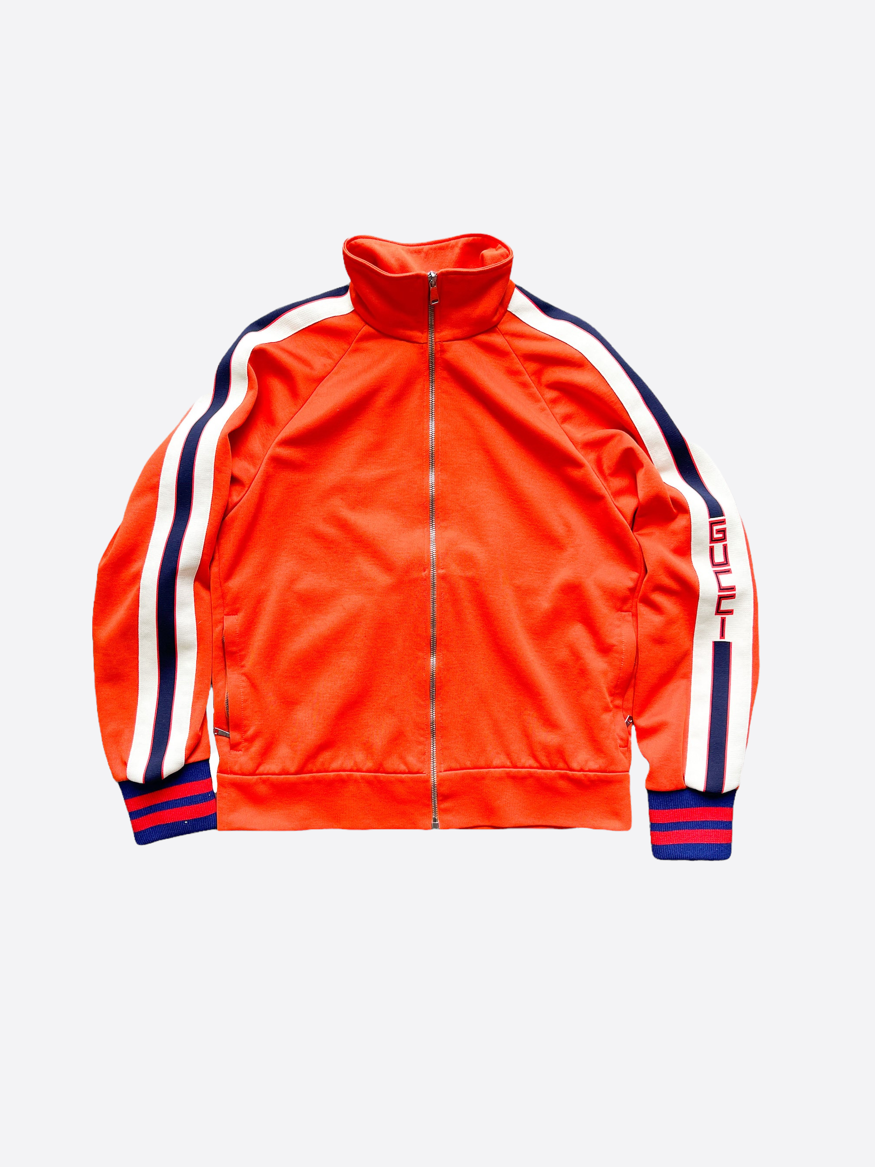 Gucci Logo Orange Track Jacket – Savonches