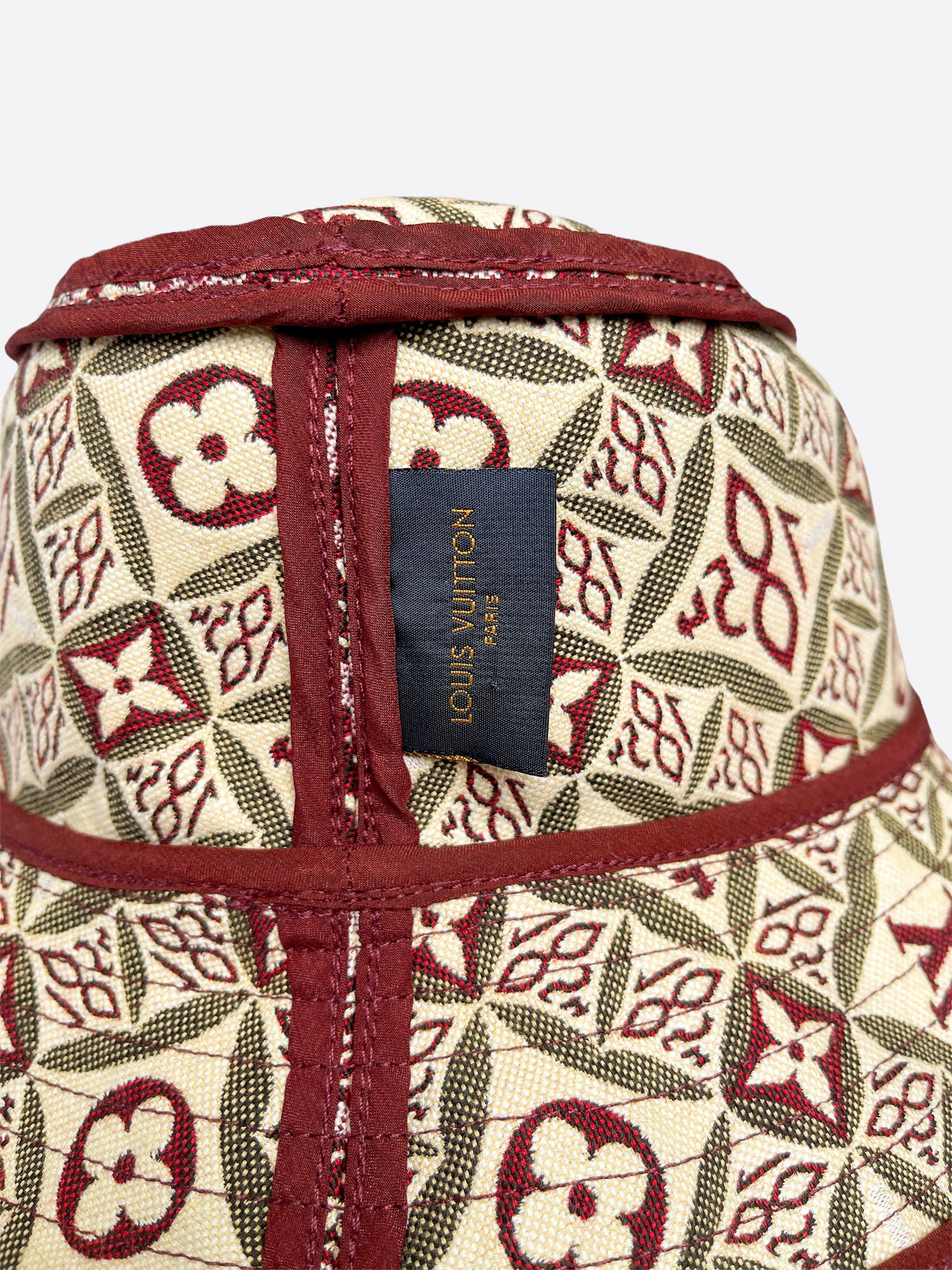 Louis Vuitton Red 1854 Bucket Hat