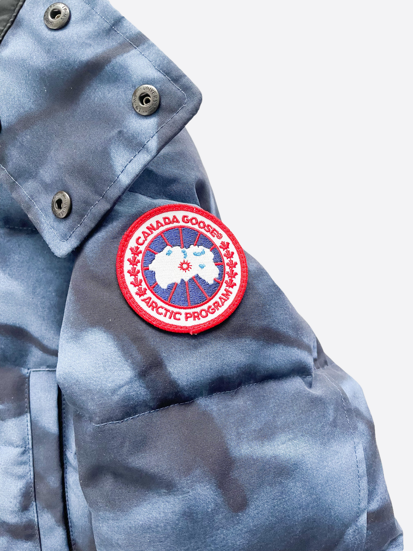 Canada Goose Blue Abstract Wyndham Parka