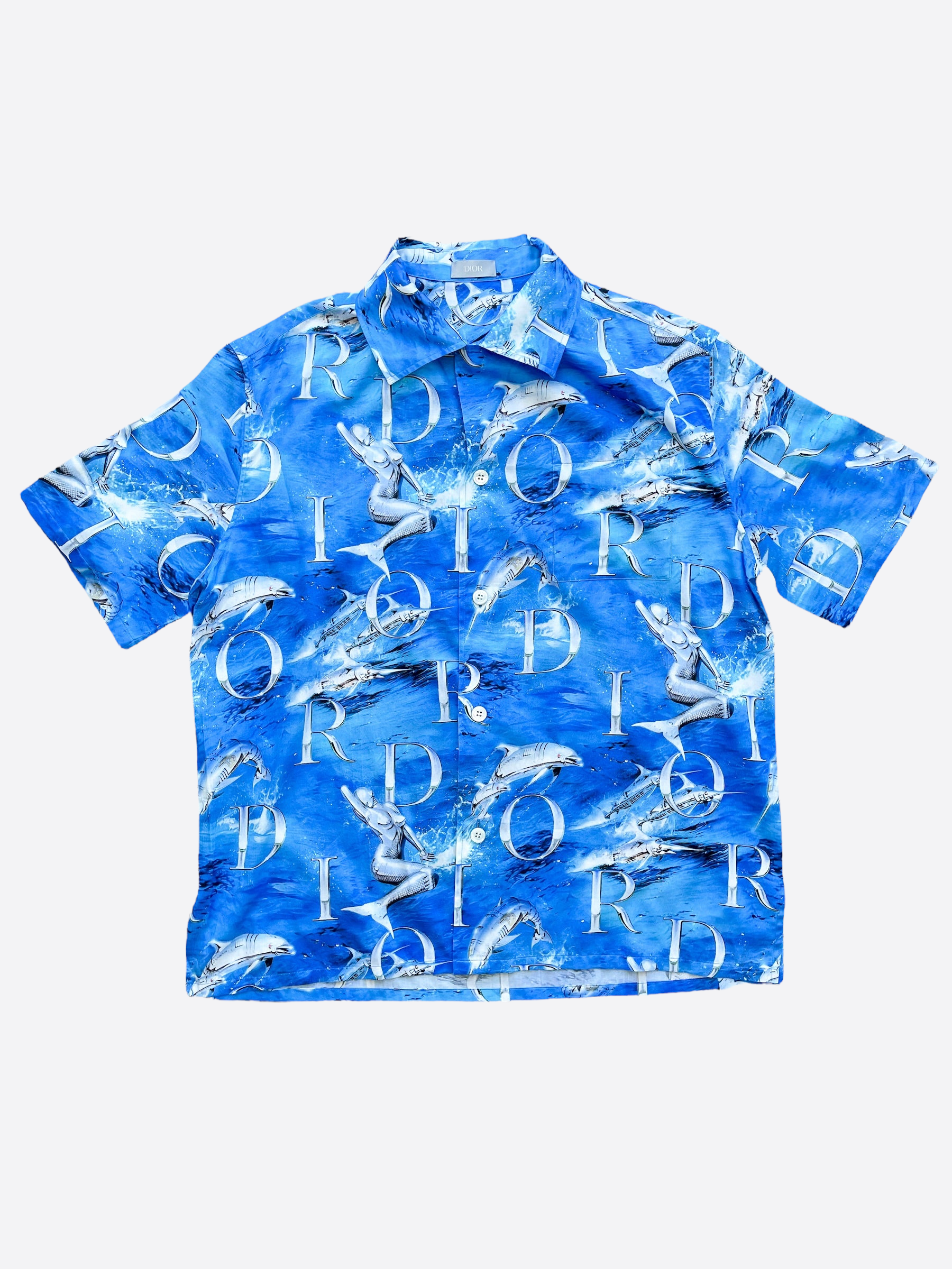 Dior hawaiian shirt clearance