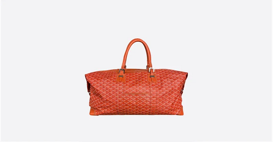 Goyard Orange Boeing 55 Duffel Bag