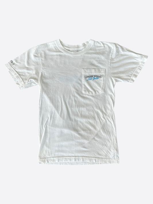 Chrome Hearts White St Barth Exclusive Script T-Shirt
