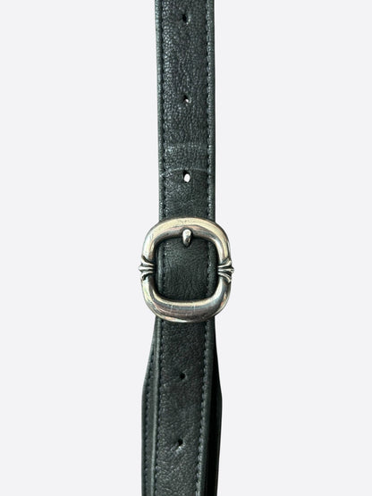 Chrome Hearts Black Cross Patch Gunslinger Messenger Bag