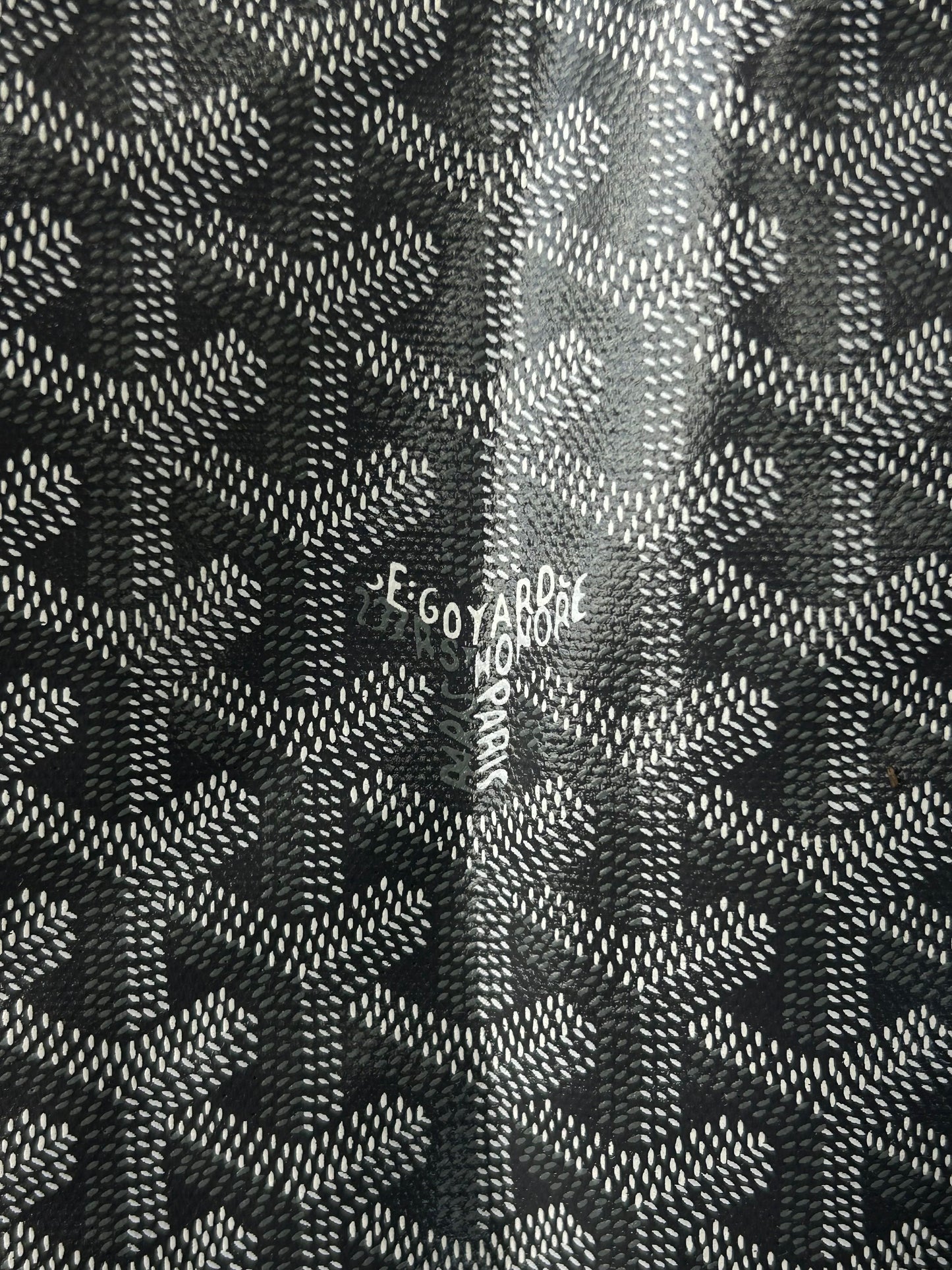 Goyard Grey St. Louis Tote Bag