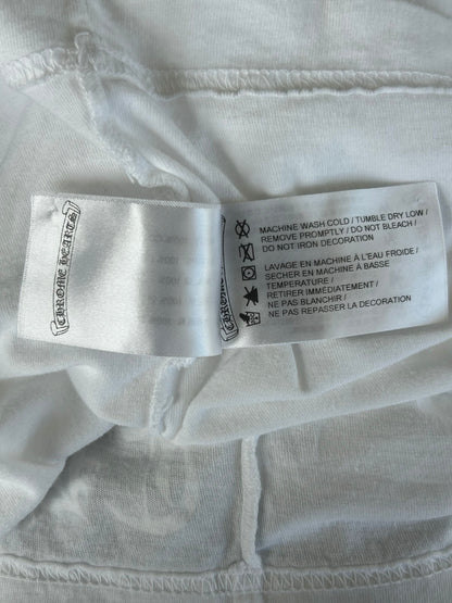 Chrome Hearts White St Barth Exclusive Script T-Shirt