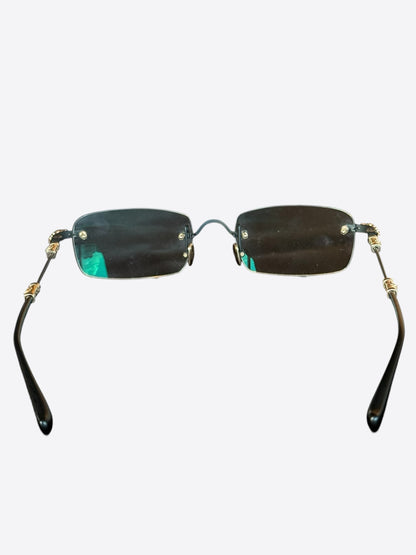 Chrome Hearts Gold Pills III Tinted Glasses