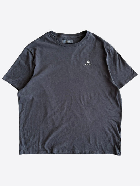 Amiri Black & White Micro MA Bar Logo T-Shirt