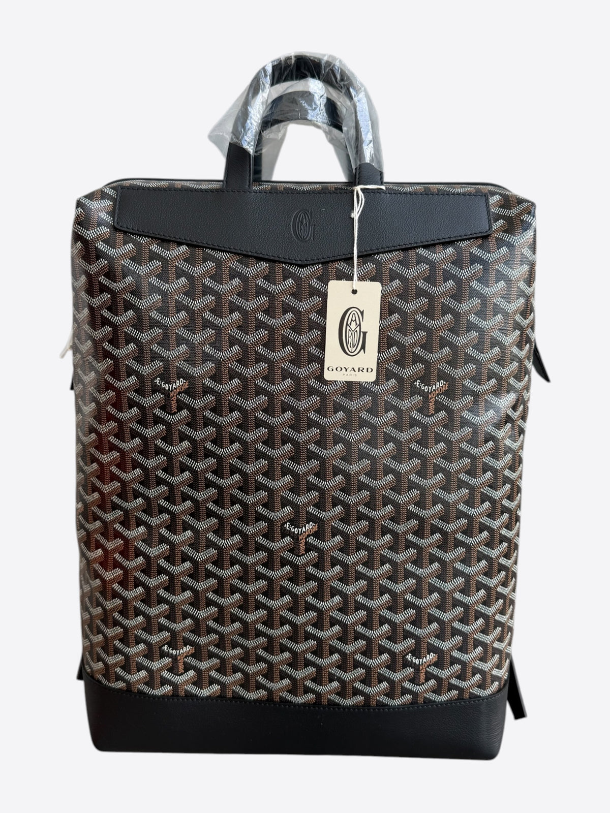 Goyard Black Cisalpin Backpack