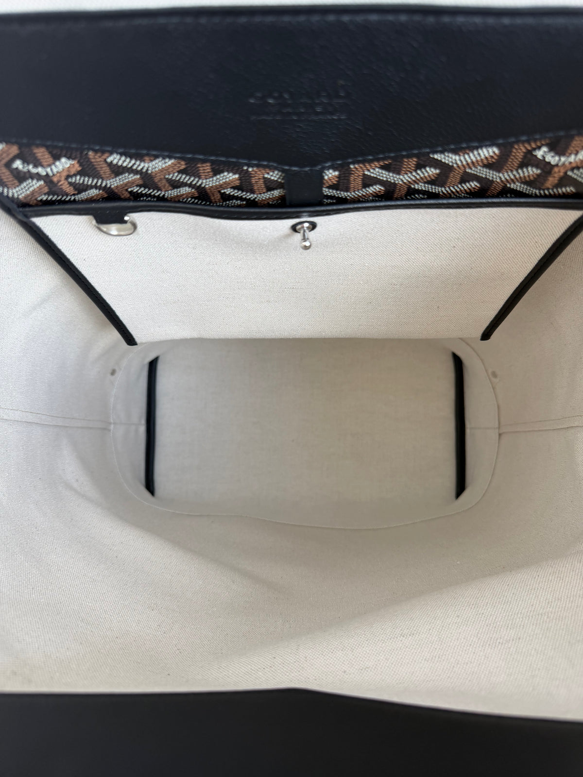 Goyard Black Cisalpin Backpack