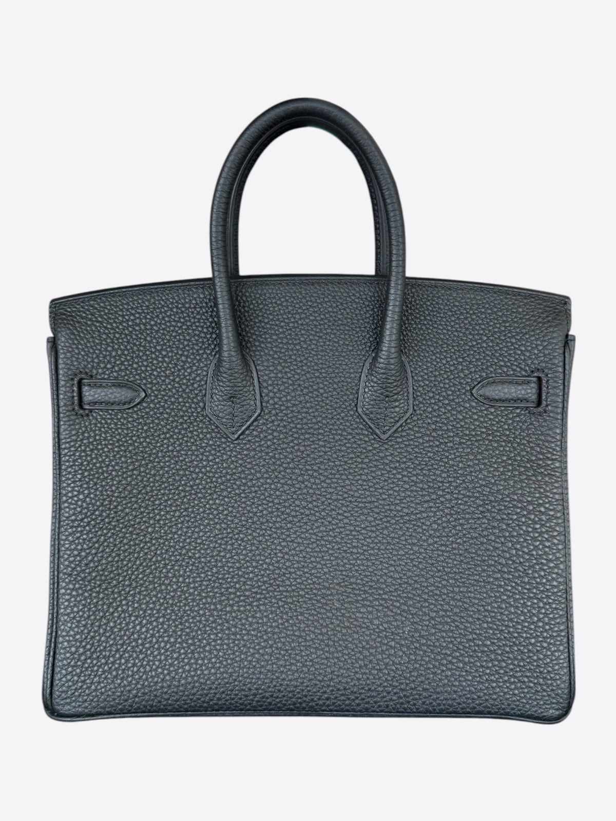 Hermes Black Togo & Palladium Hardware Birkin 25