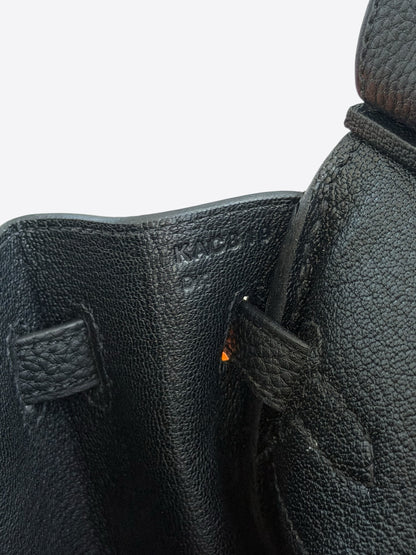 Hermes Black Togo & Palladium Hardware Birkin 25