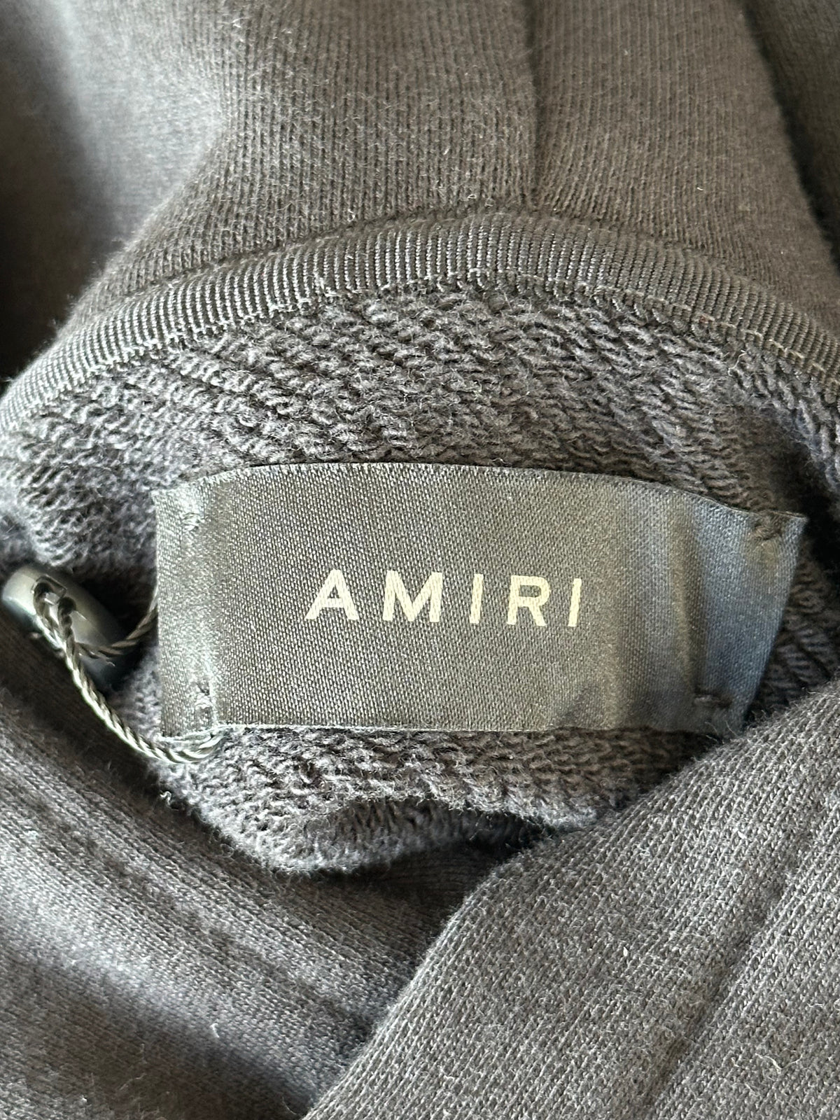Amiri Black & Lime MA Logo Hoodie