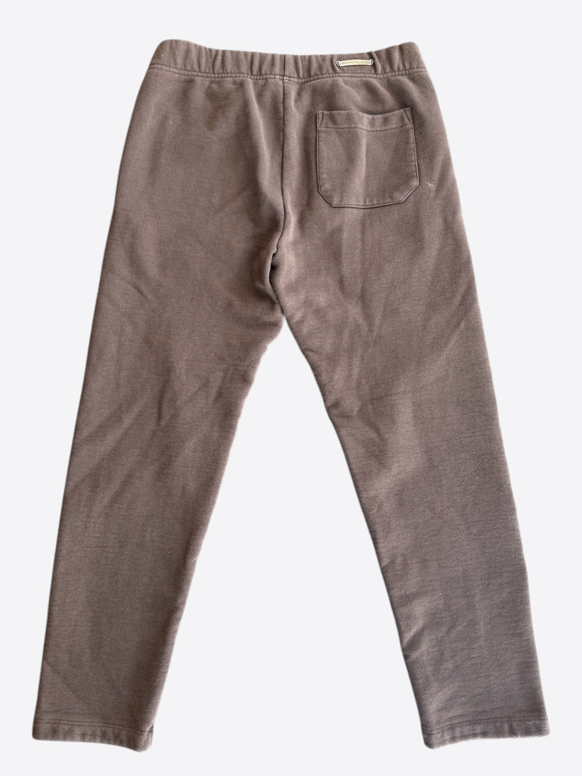 Chrome Hearts Brown & White Embroidered Slo Ride Sweatpants