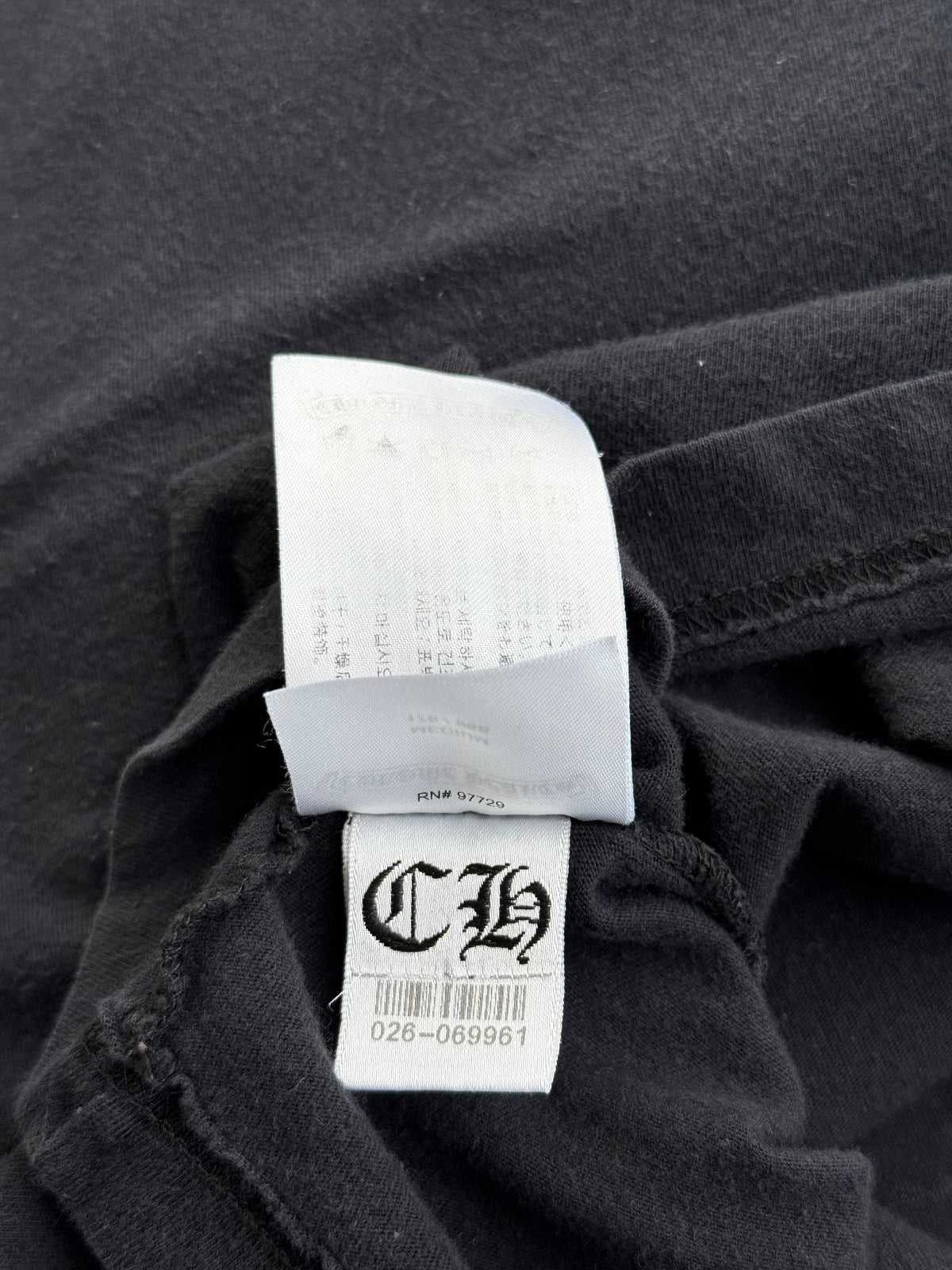 Chrome Hearts Black & Multicolor Cross Longsleeve T-Shirt