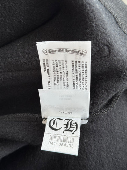 Chrome Hearts Black Deadly Doll Cross Patch Sweatpants