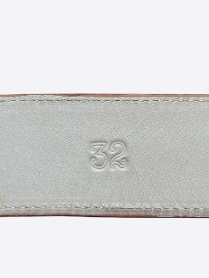 Chrome Hearts Pink & Silver Gunslinger Belt