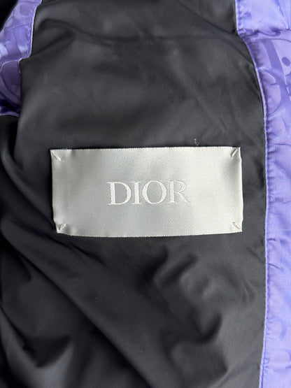 Dior Purple Oblique Puffer Vest